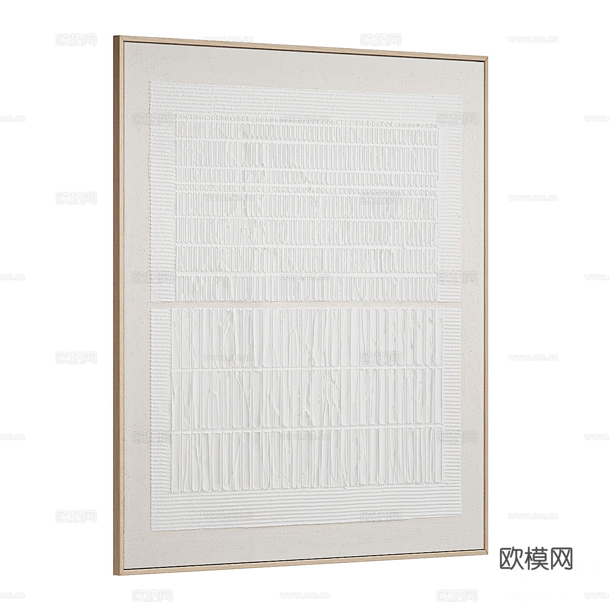新中式装饰挂画3d模型