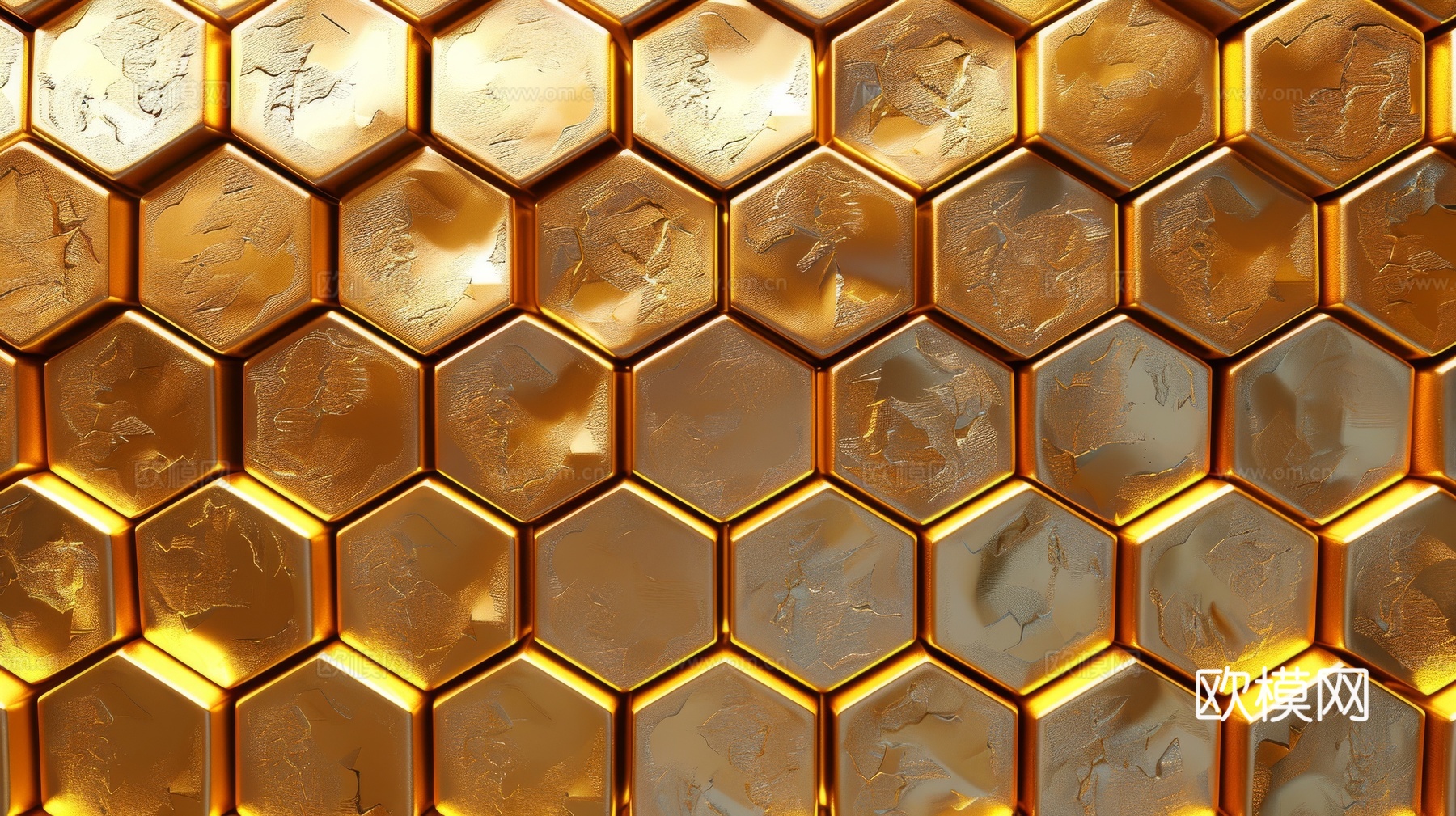 金属金箔黄金涂抹下载（渲染图2）