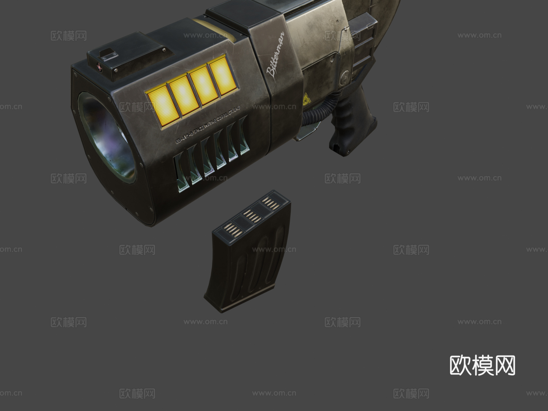 Quake II Blaster3d模型