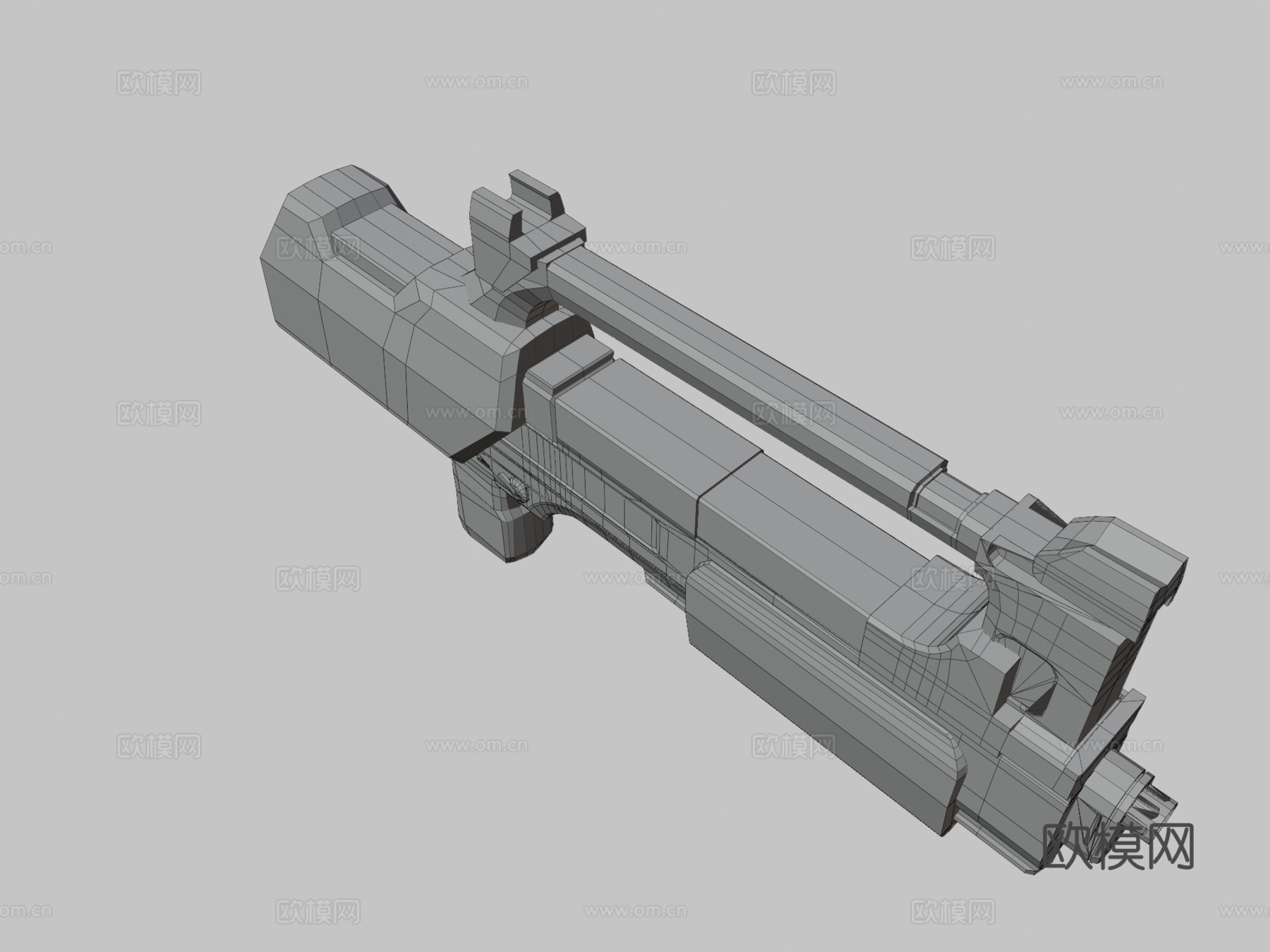 生锈的布拉顿3d模型