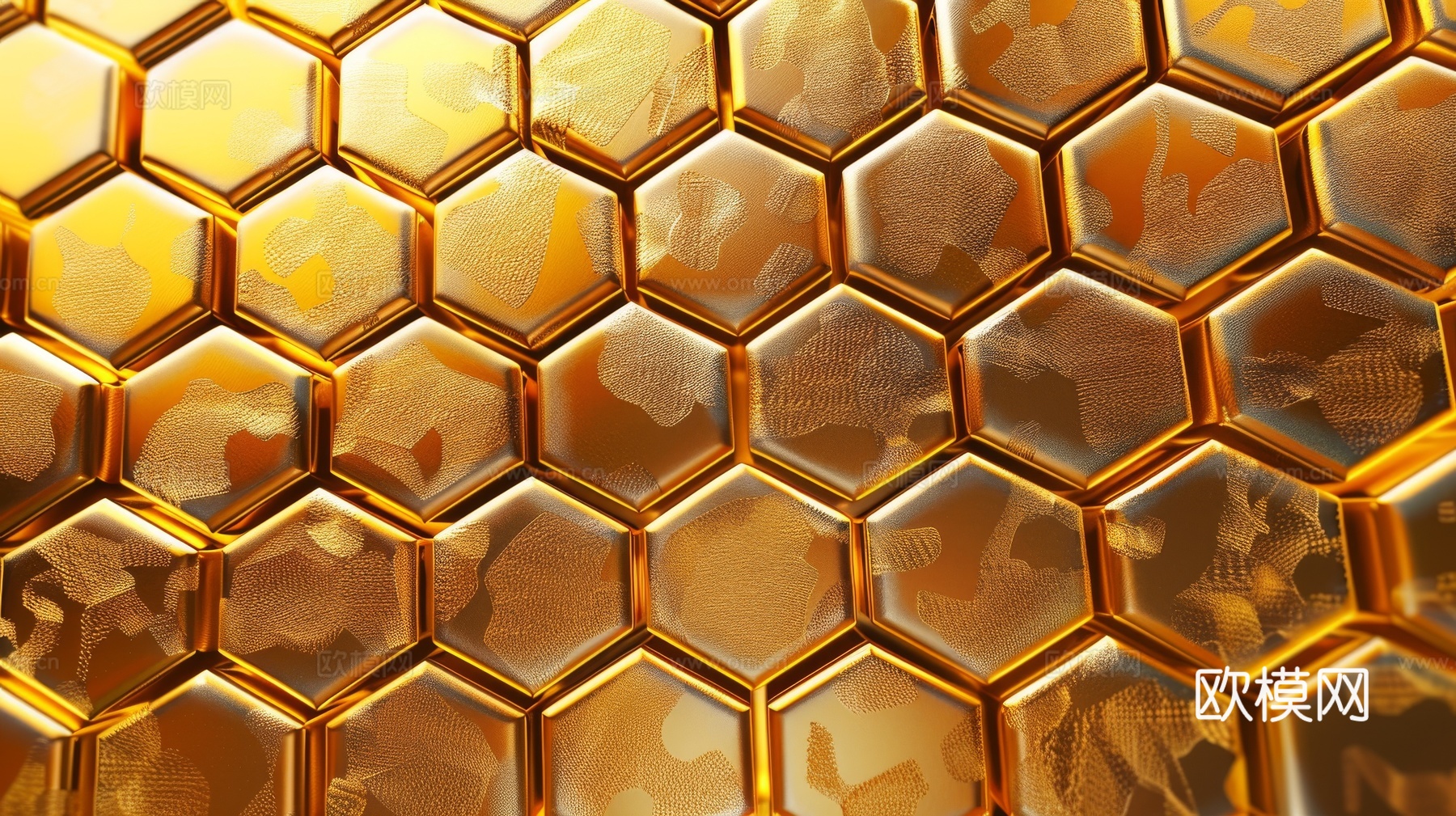 金属金箔黄金涂抹下载（渲染图3）