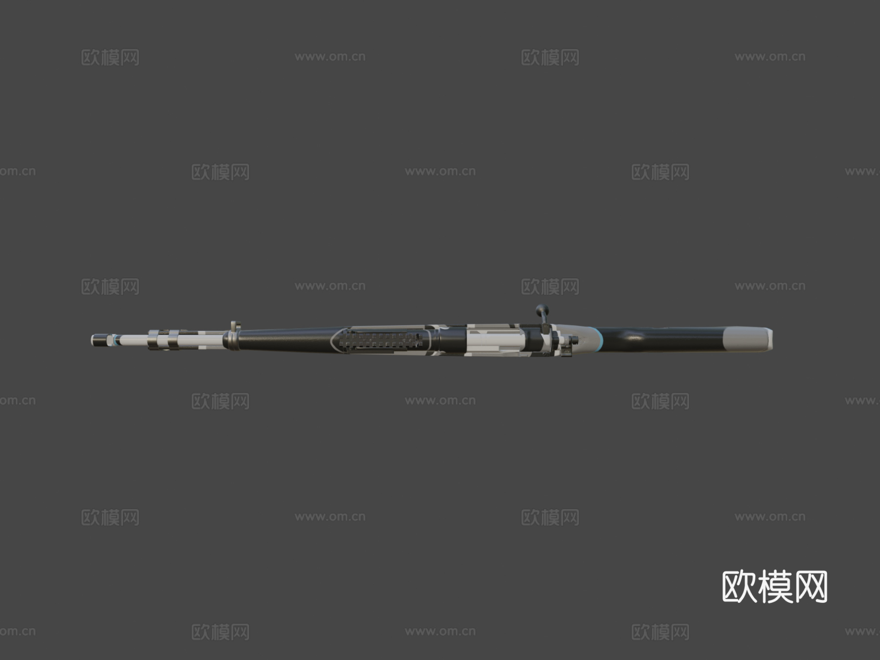 幽灵-Kar98k-PUBG3d模型