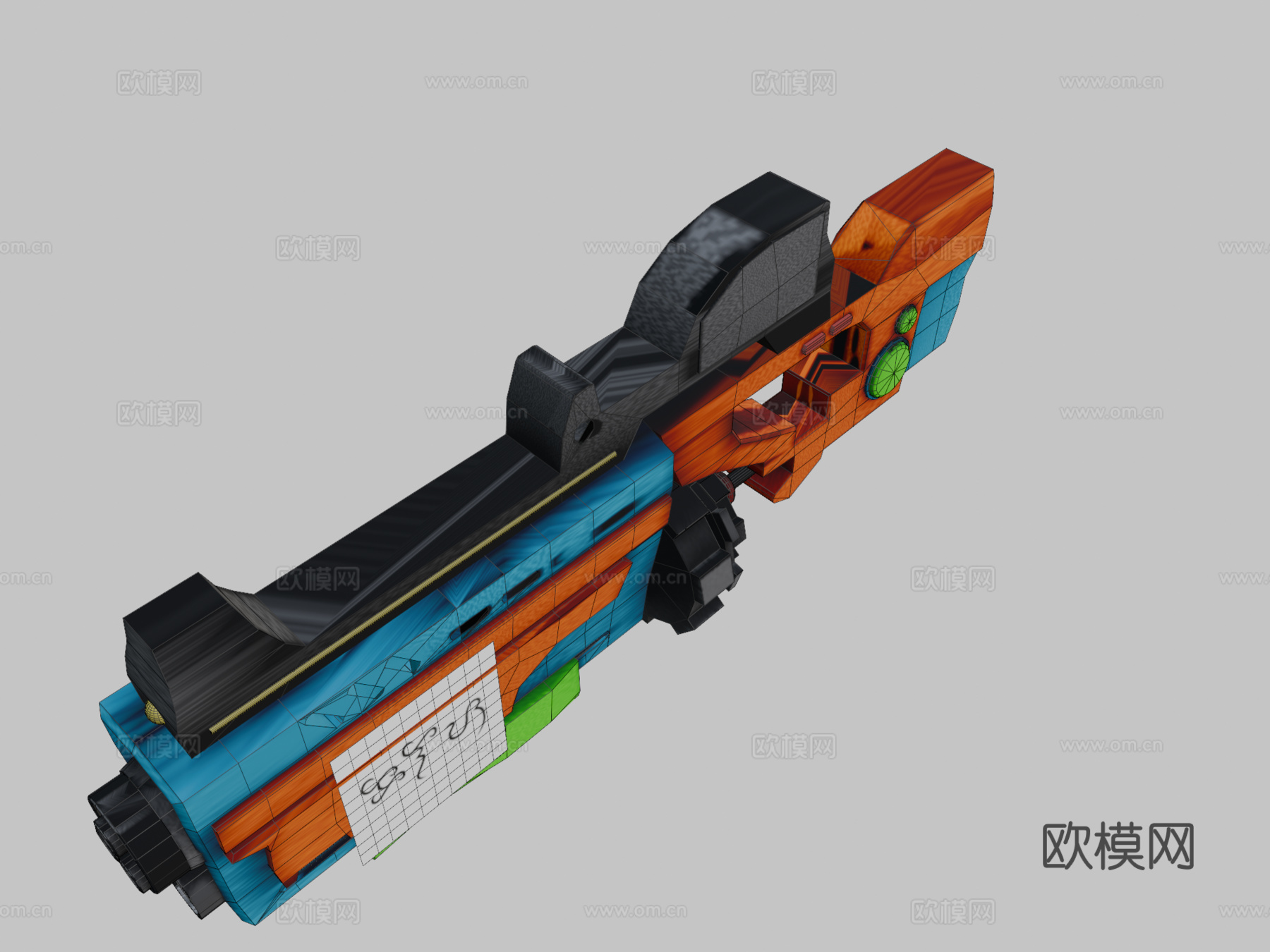 SOLACITO武器3d模型