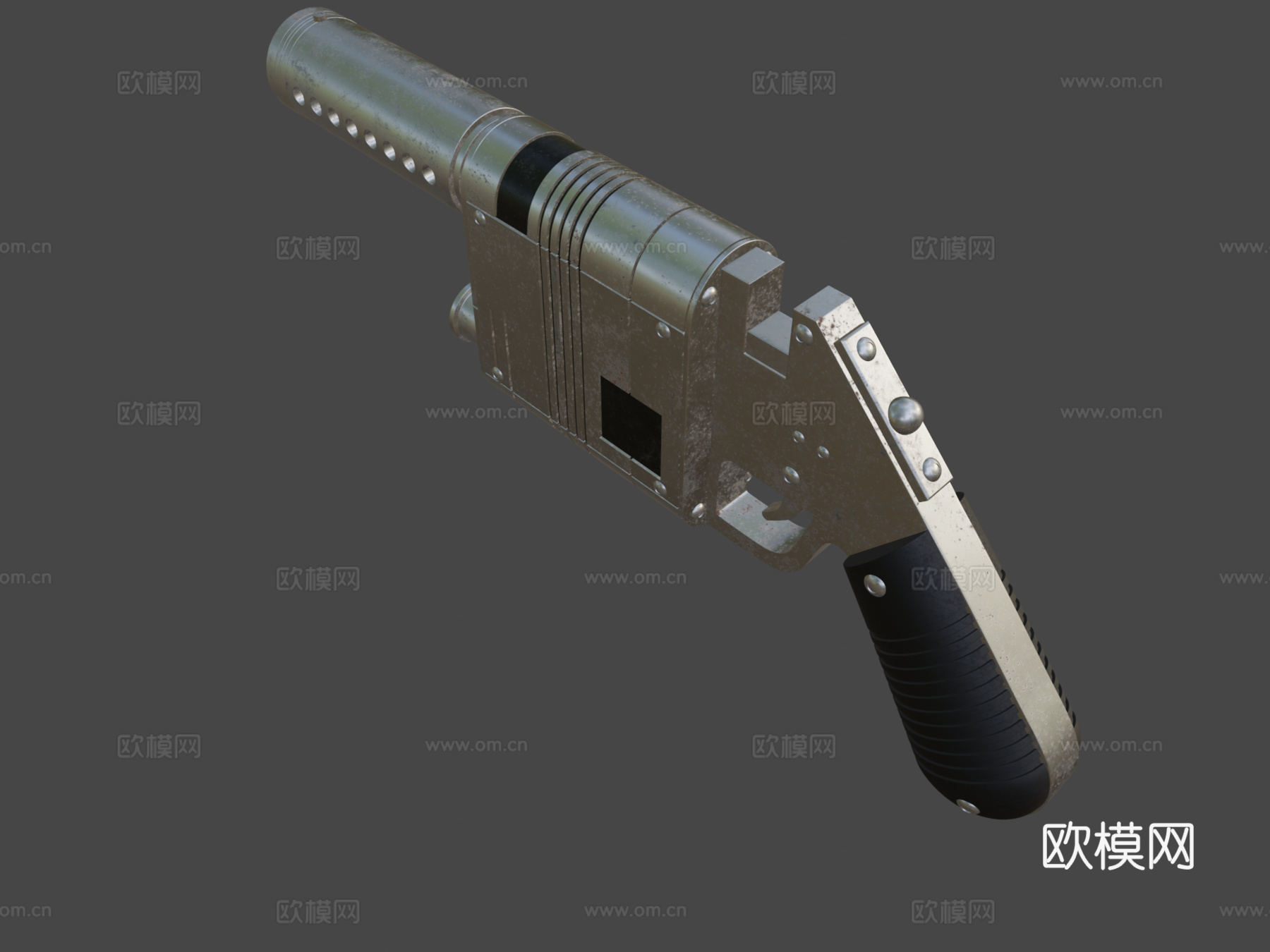 NN-14爆破器（原力觉醒）高多边形3d模型