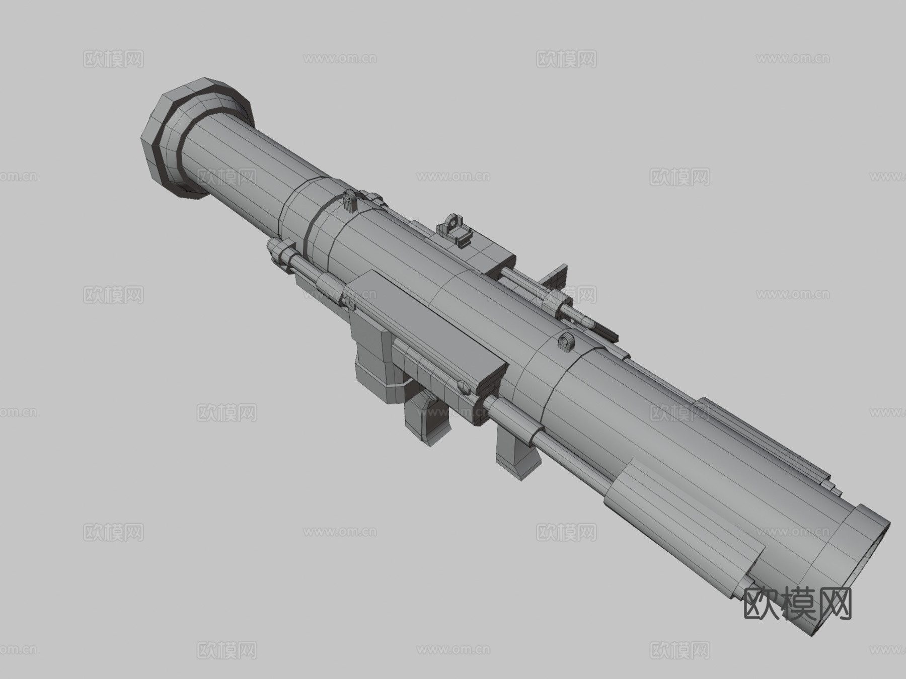 导弹发射器3d模型