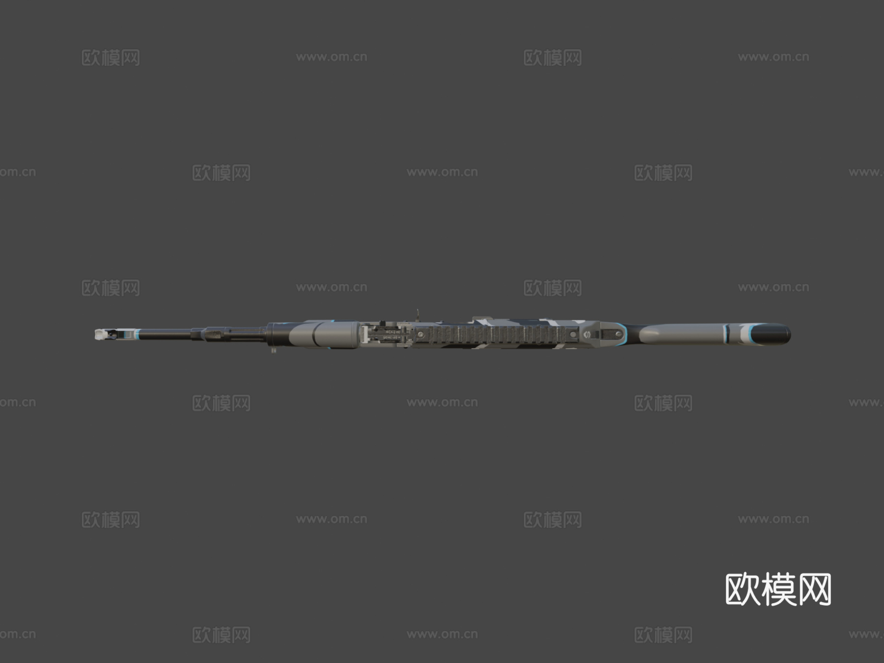 幽灵-AKM-PUBG3d模型