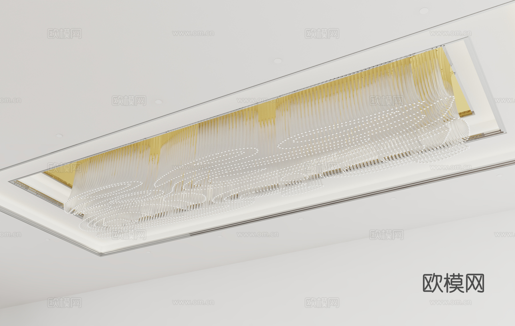 现代吊灯3d模型
