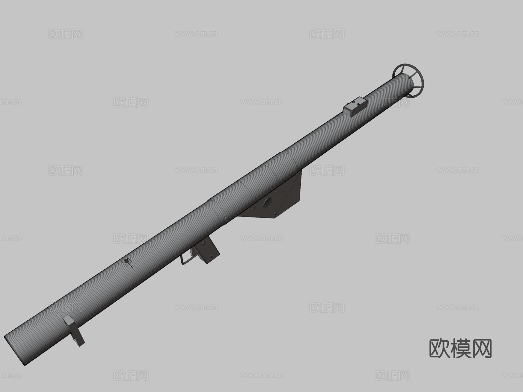 M1火箭筒3d模型