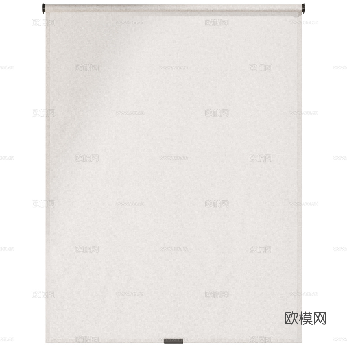 现代极简卷帘3d模型