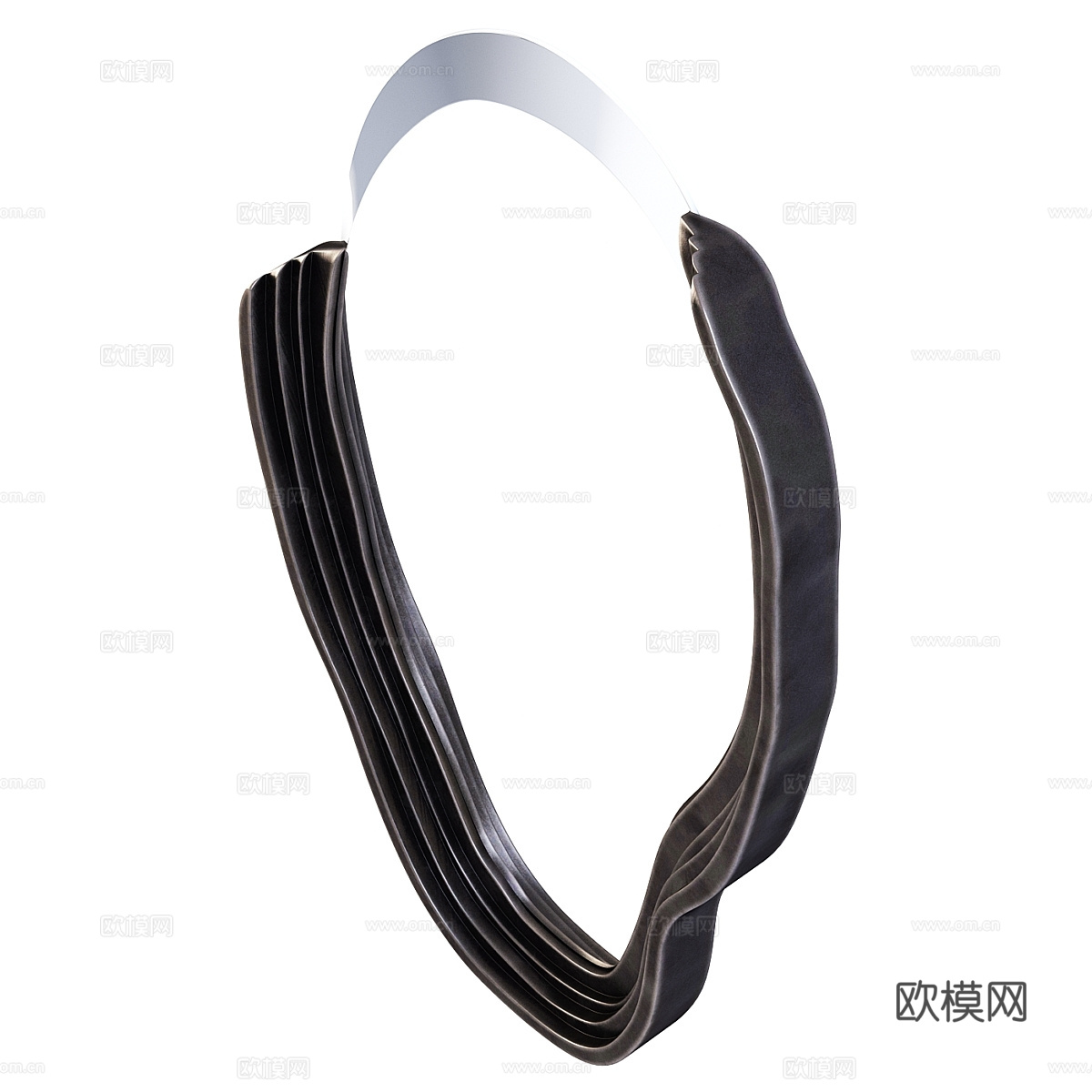 现代装饰镜子3d模型