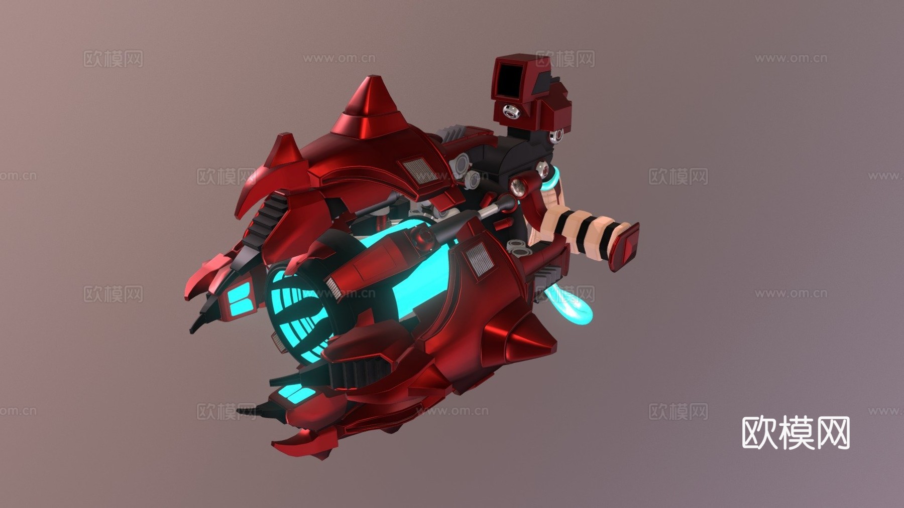 武器 棘轮与克兰克3d模型