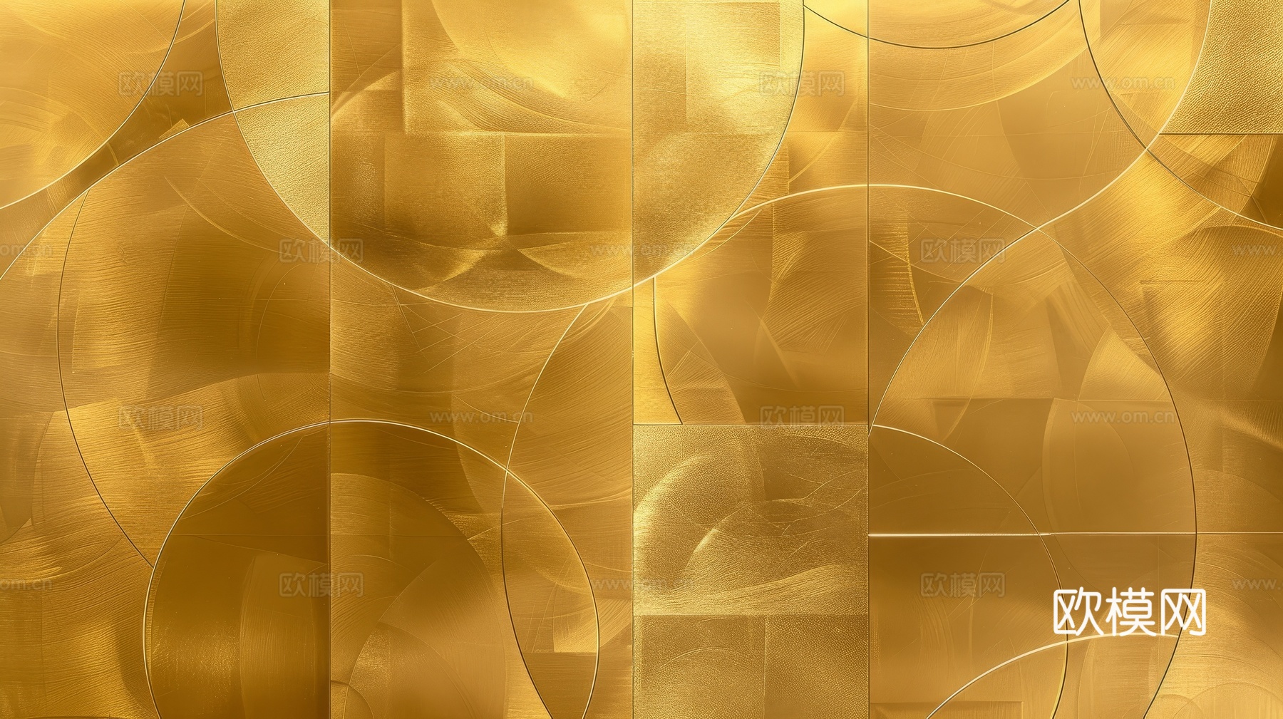 金属金箔黄金涂抹下载（渲染图3）