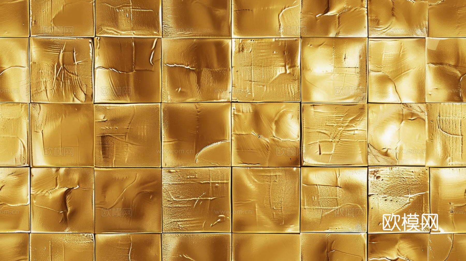 金属金箔黄金涂抹下载（渲染图1）