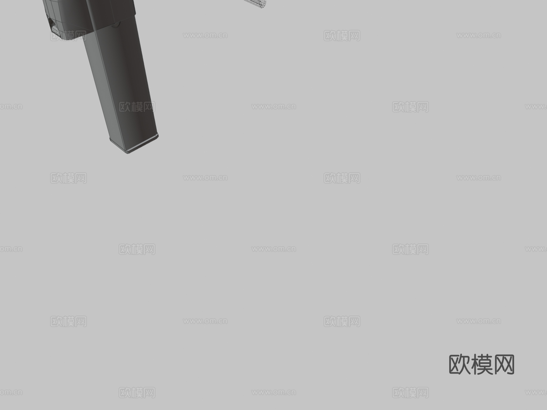 MAC-11冲锋枪3d模型