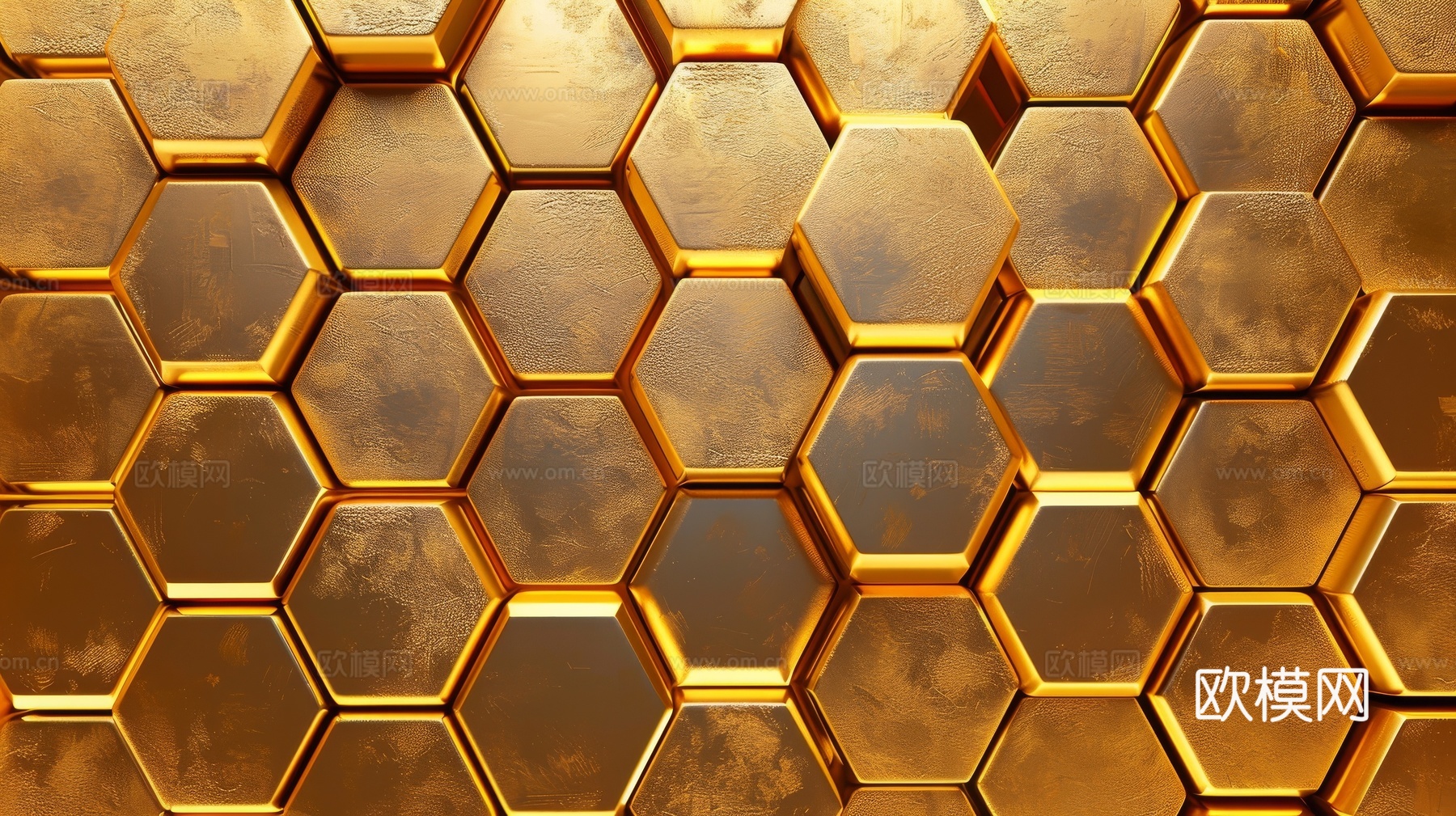 金属金箔黄金涂抹下载（渲染图4）