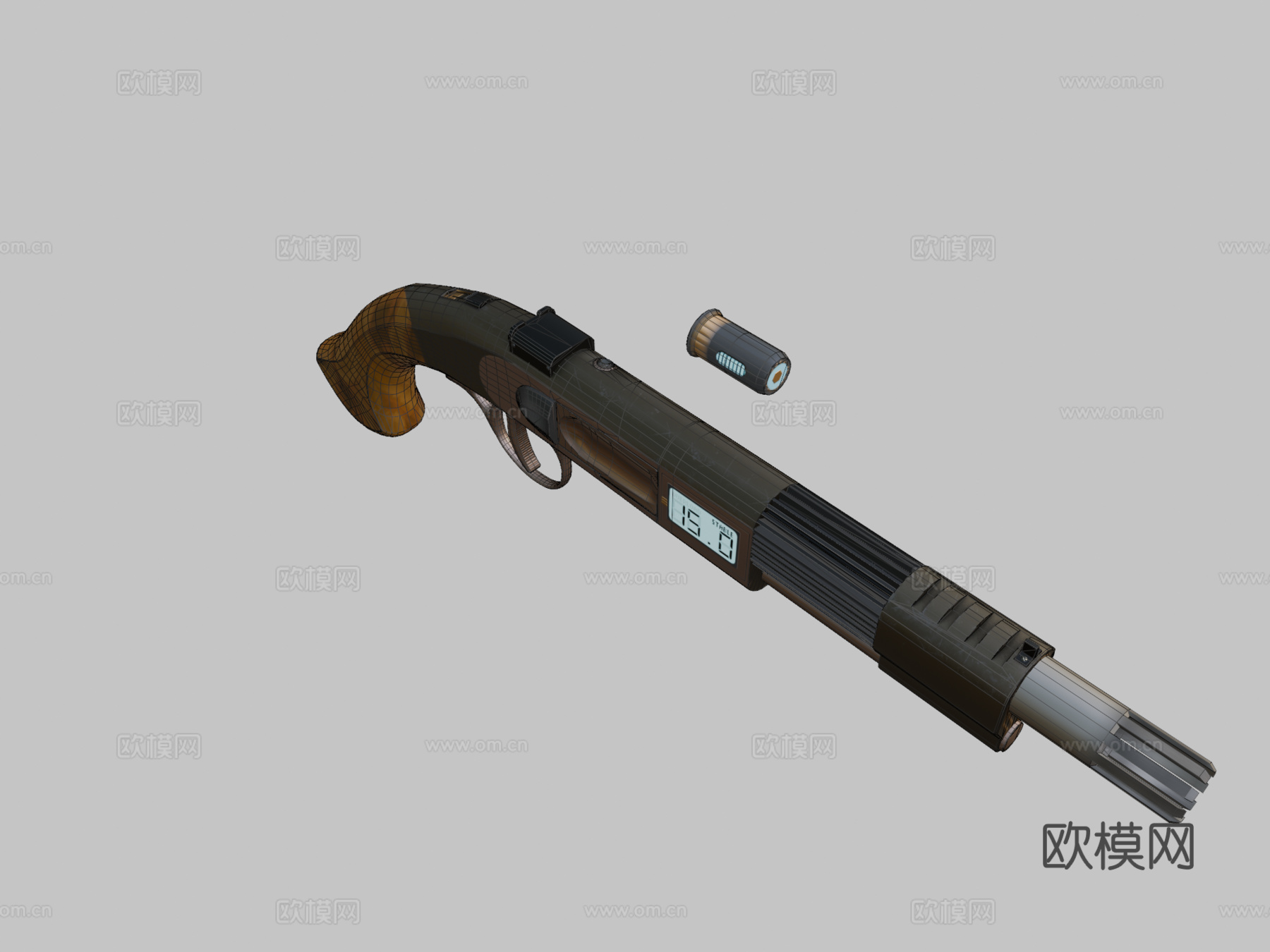 Laserlock手枪3d模型
