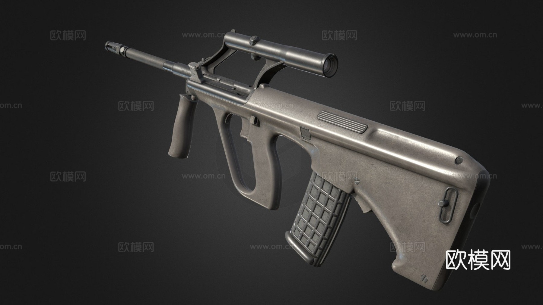 AUG A1突击步枪3d模型