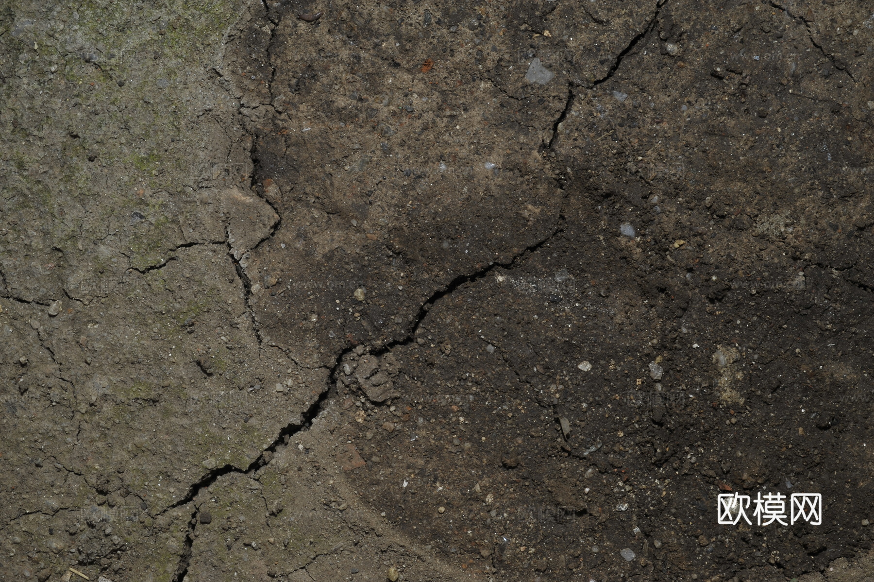 裂纹泥土地面下载
