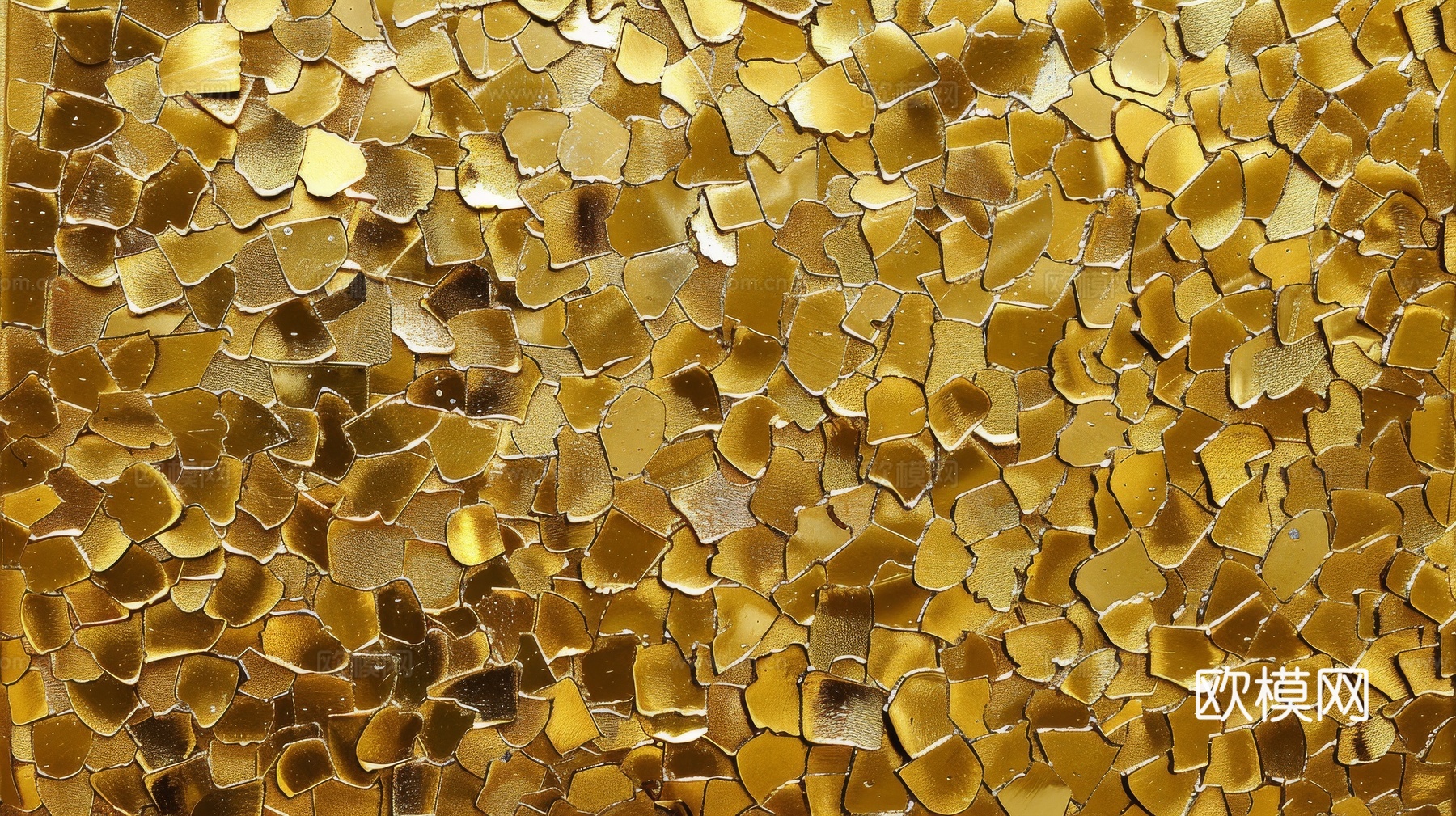 金属金箔黄金涂抹下载（渲染图6）