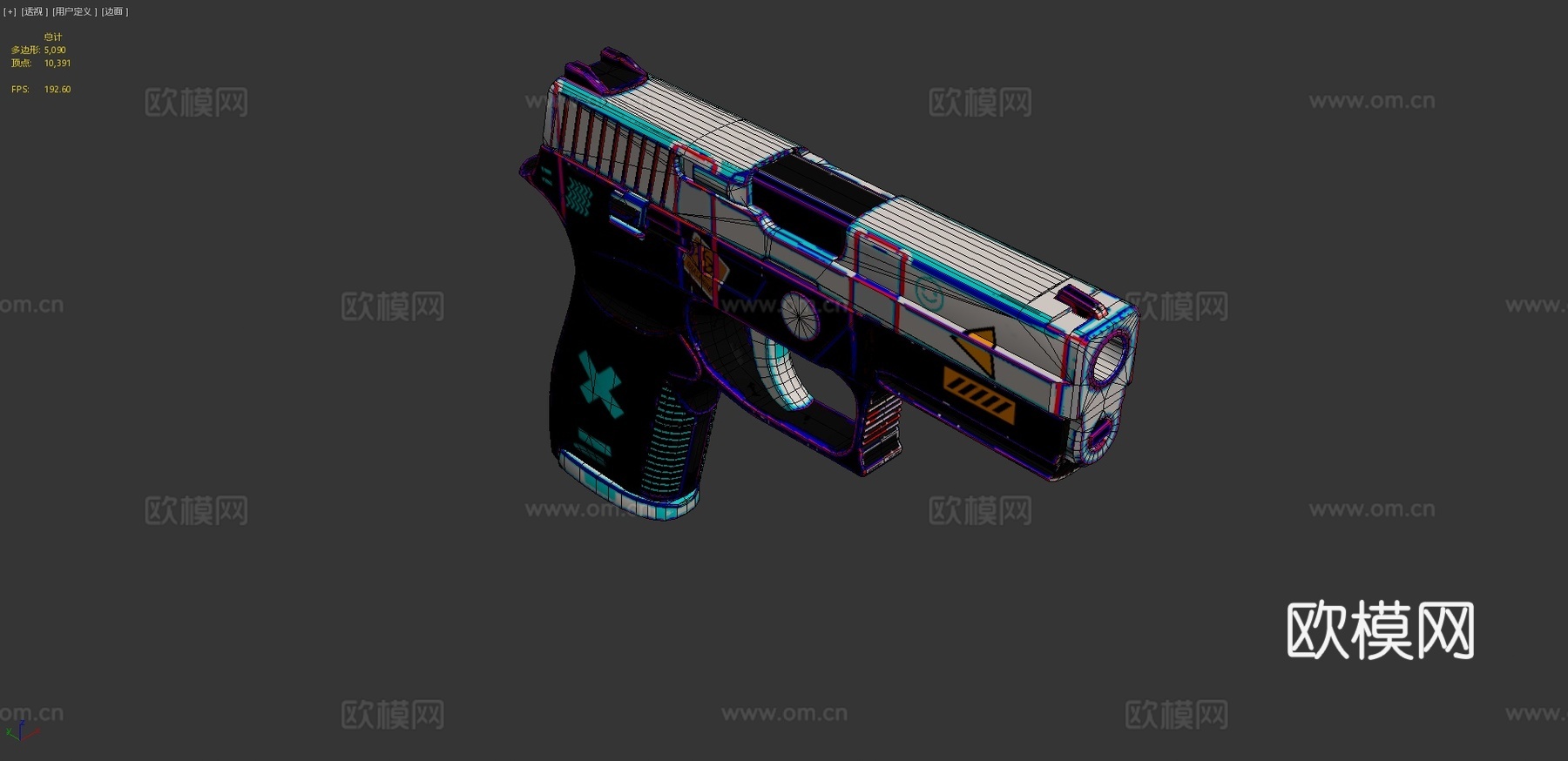 P2503d模型