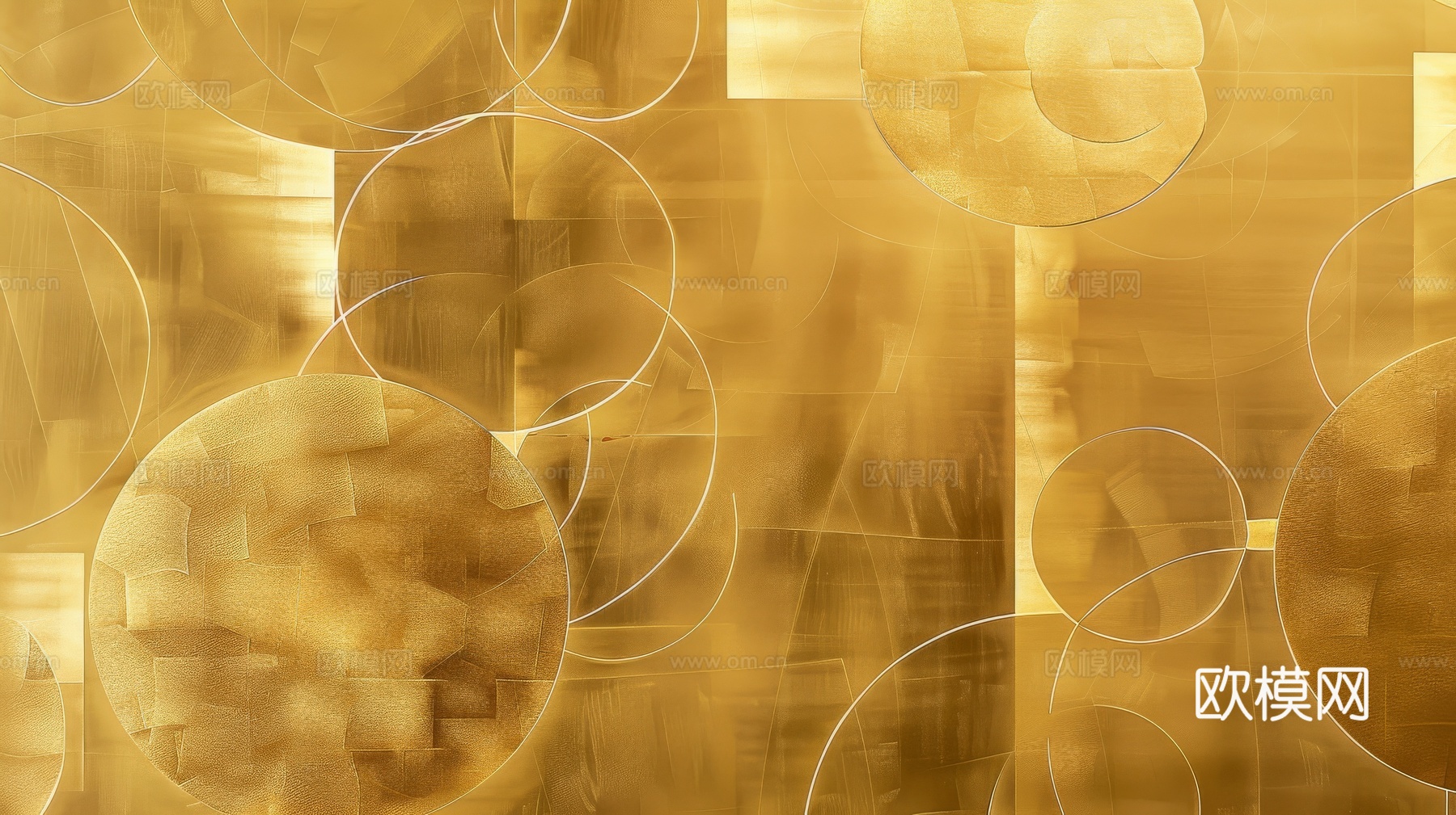 金属金箔黄金涂抹下载（渲染图1）