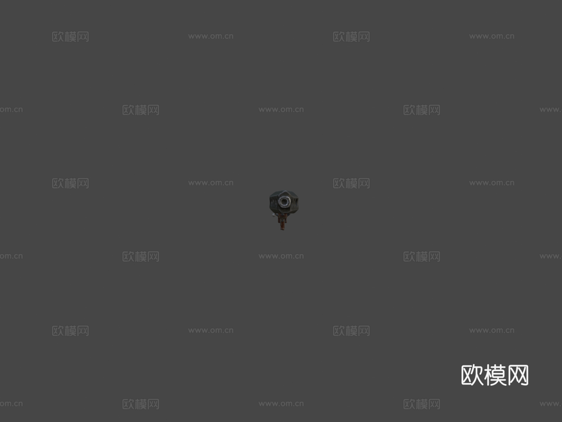 反器材步枪（VR雕塑）3d模型