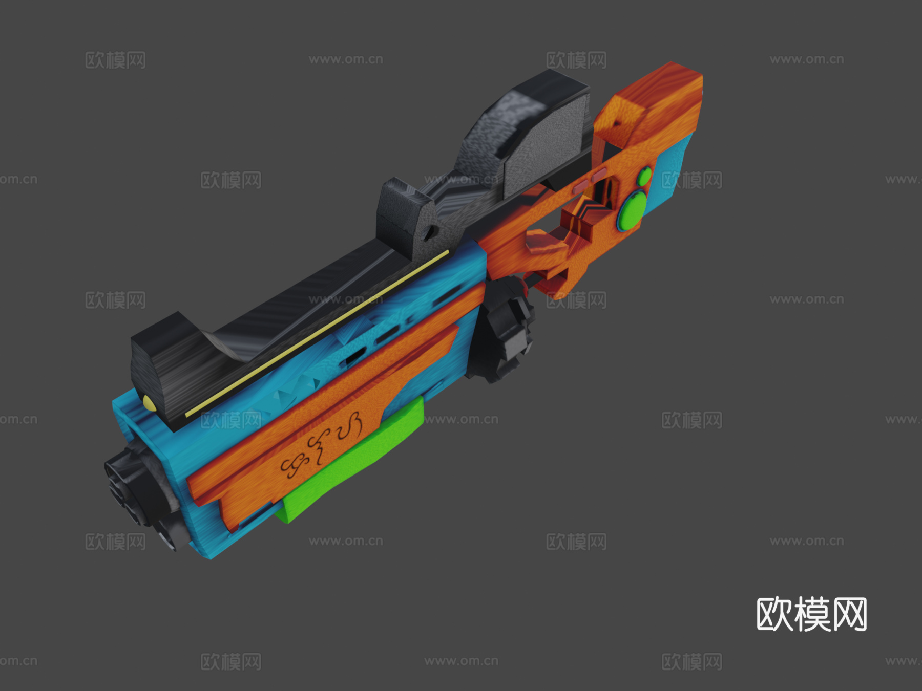 SOLACITO武器3d模型