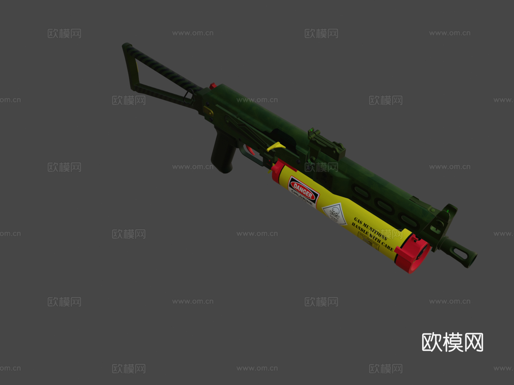 CS -GO - PP-Bizon - 加速3d模型