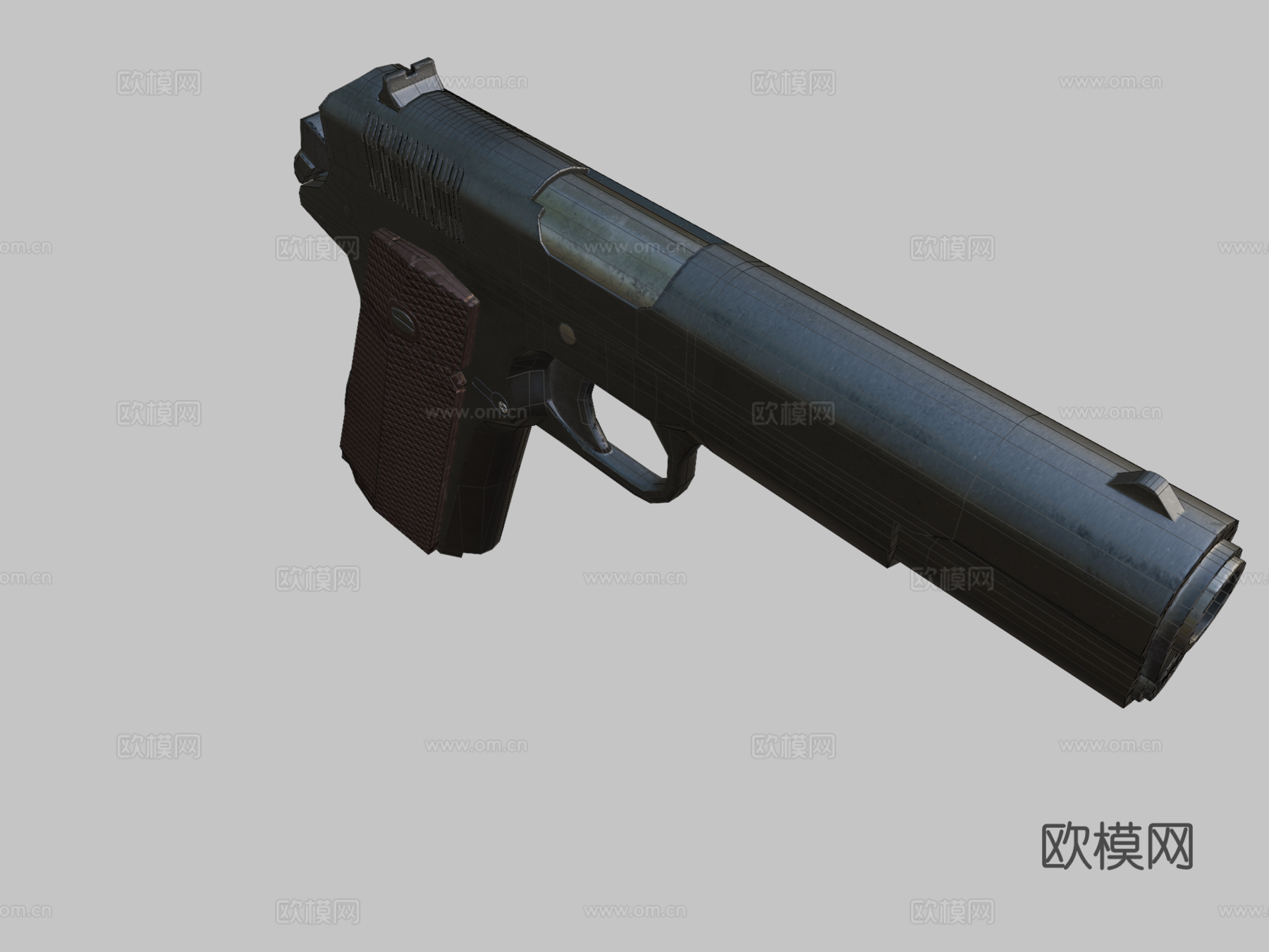 Colt 19113d模型