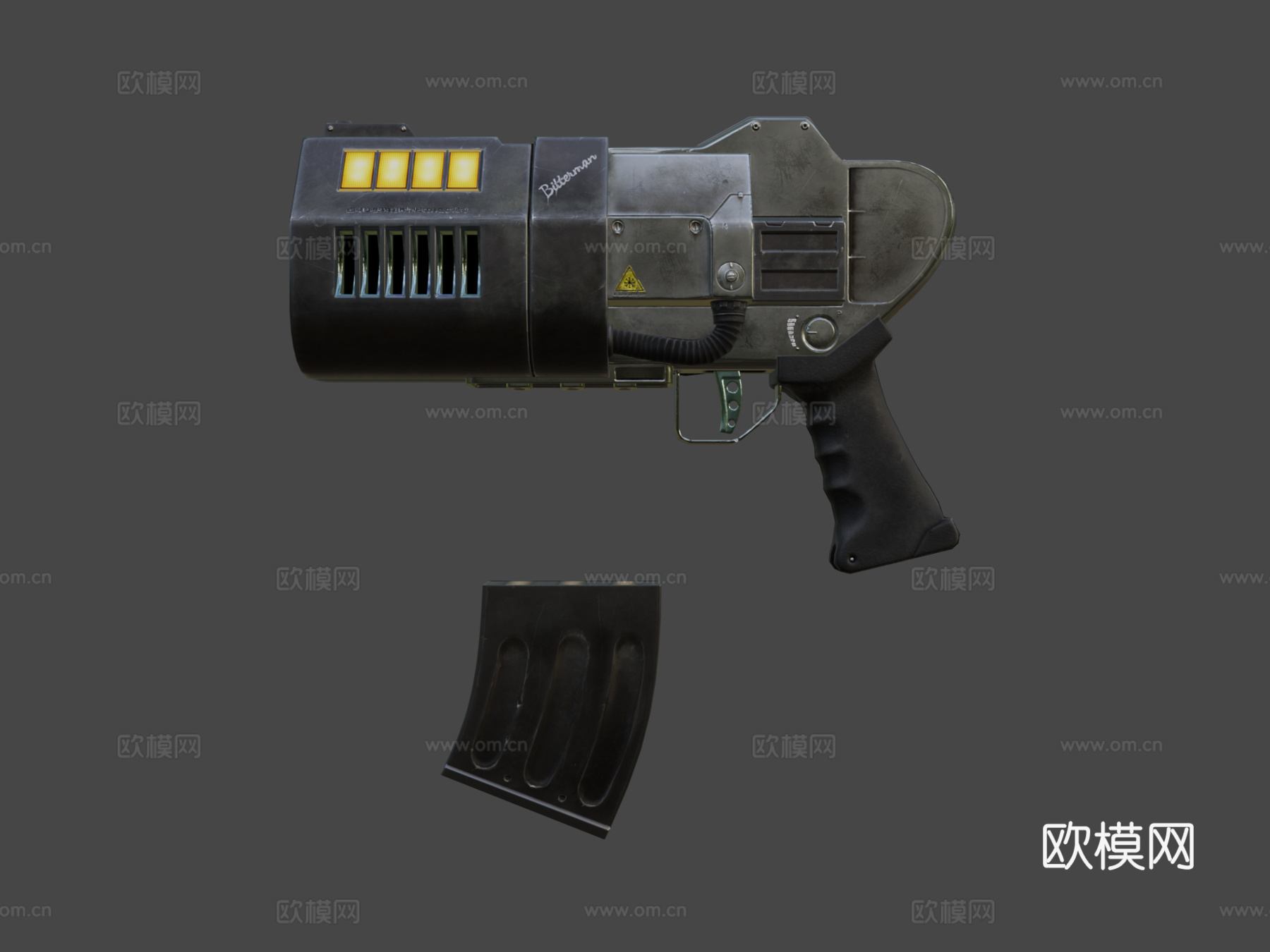 Quake II Blaster3d模型