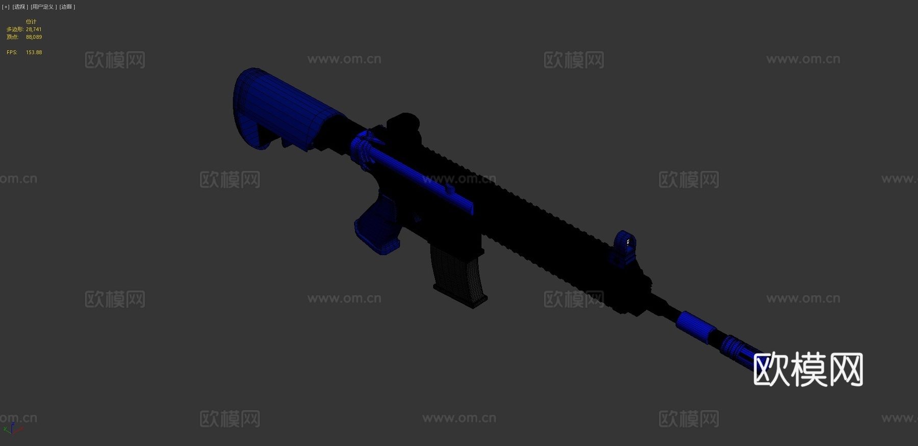H&amp;K-4163d模型