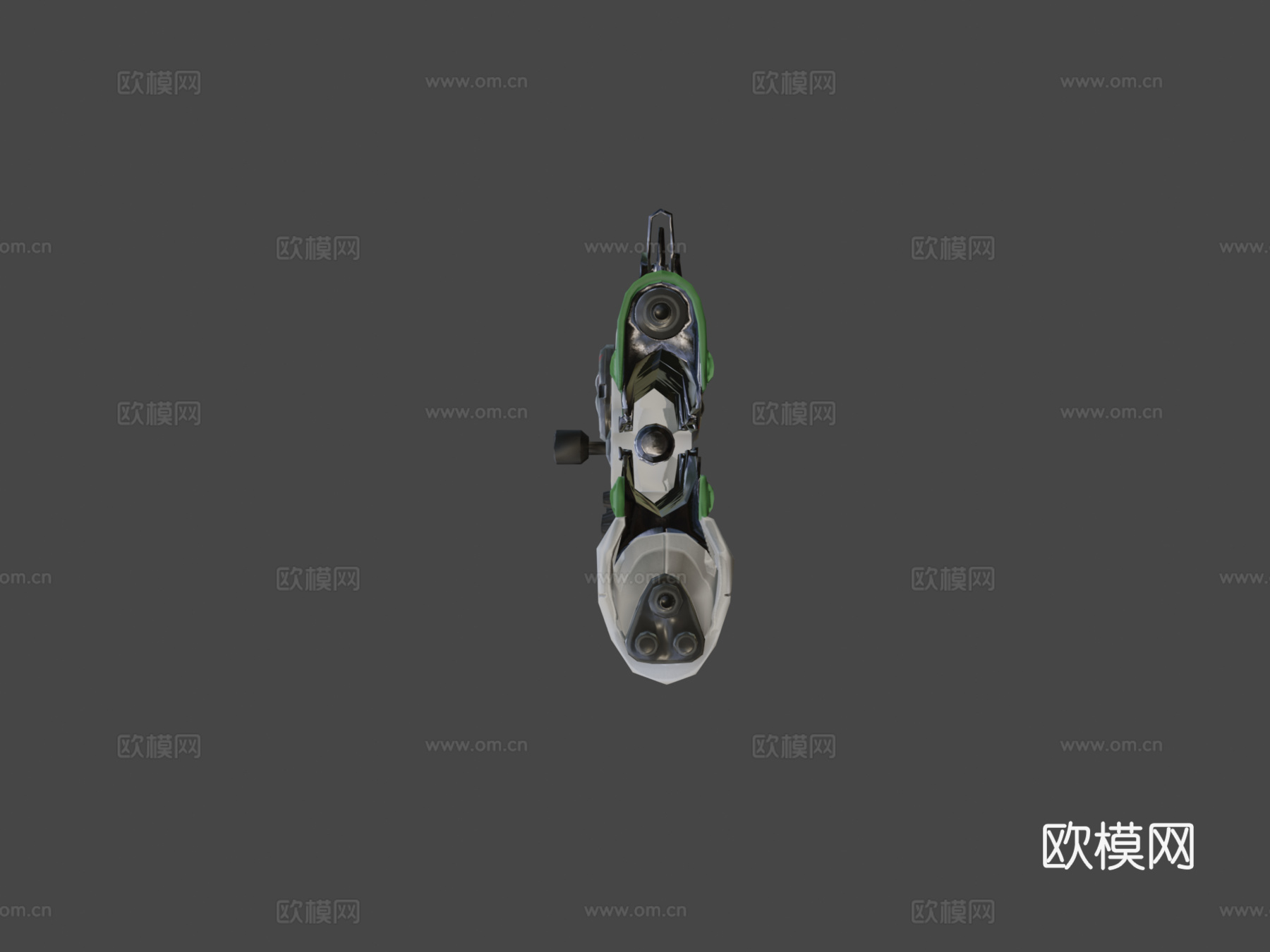 等离子步枪3d模型