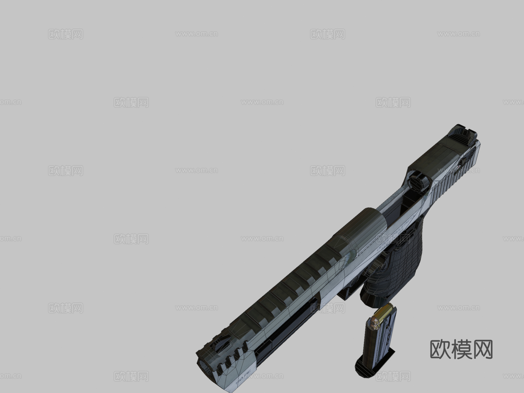 沙漠之鹰50AE L63d模型