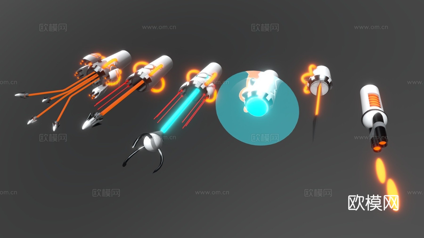 原型武器3d模型