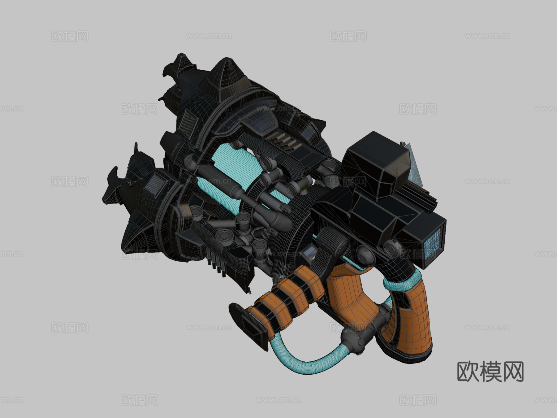 武器 棘轮与克兰克3d模型
