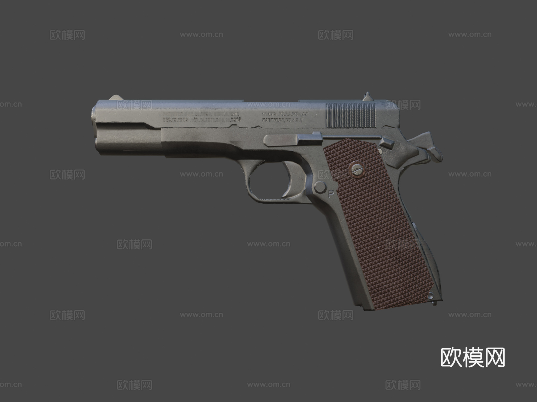 Colt 19113d模型