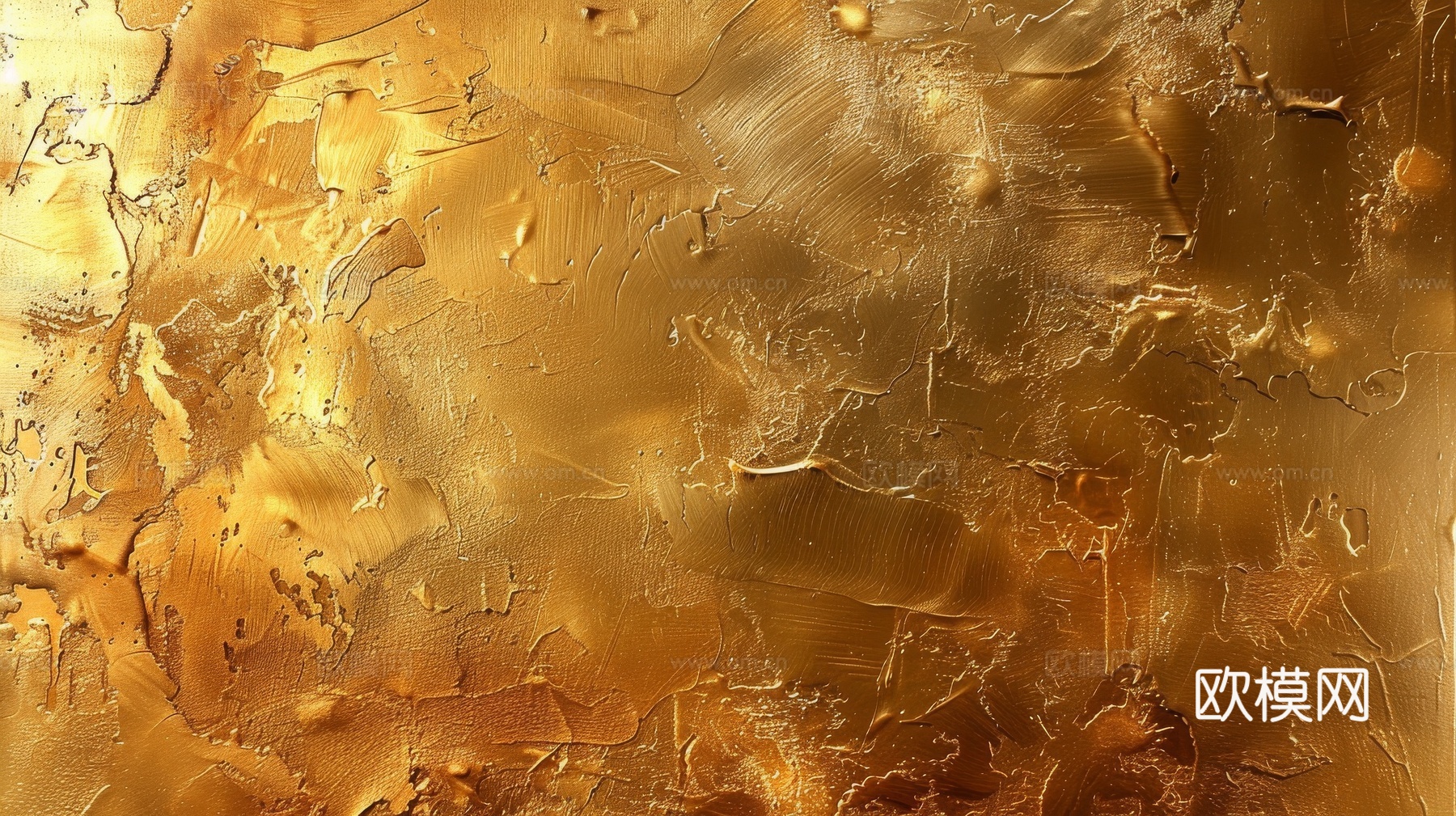 金属金箔黄金涂抹下载（渲染图6）