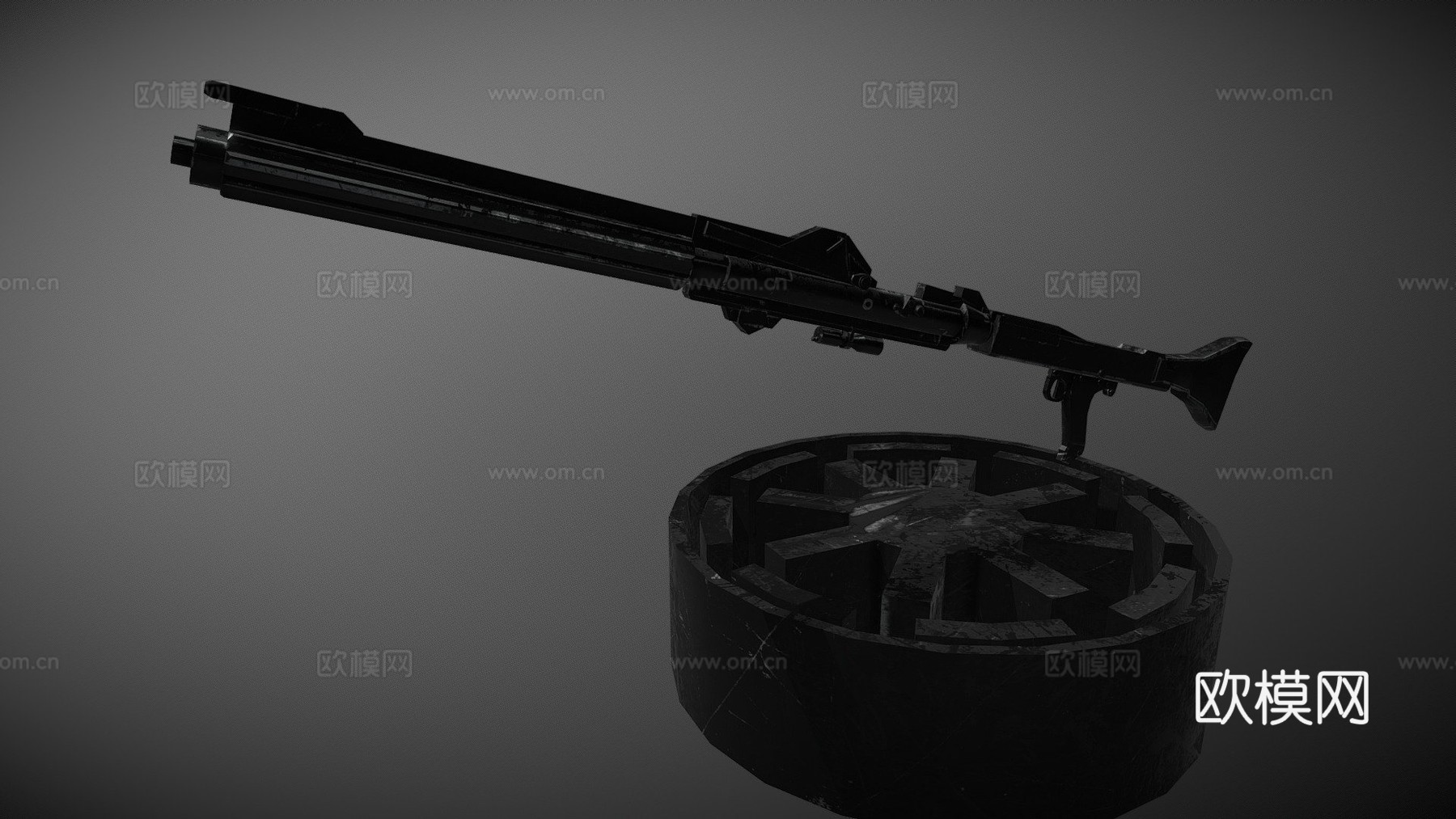 DC-15A爆破步枪3d模型