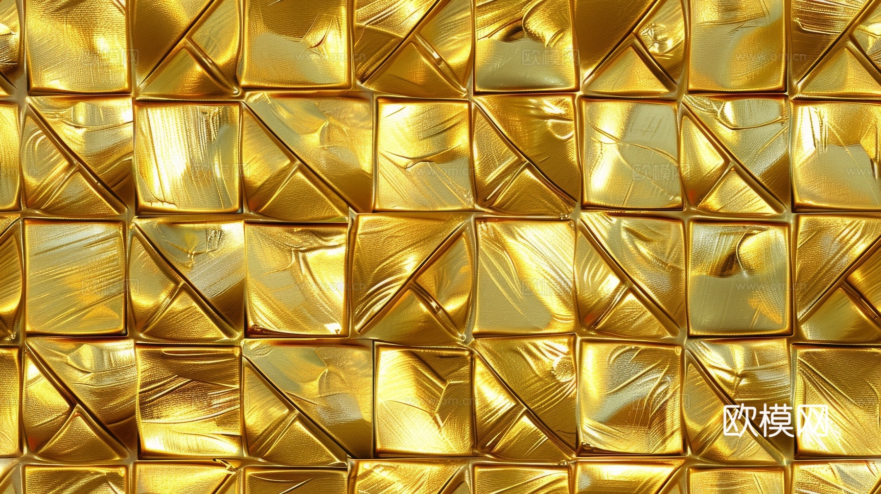 金属金箔黄金涂抹下载（渲染图6）