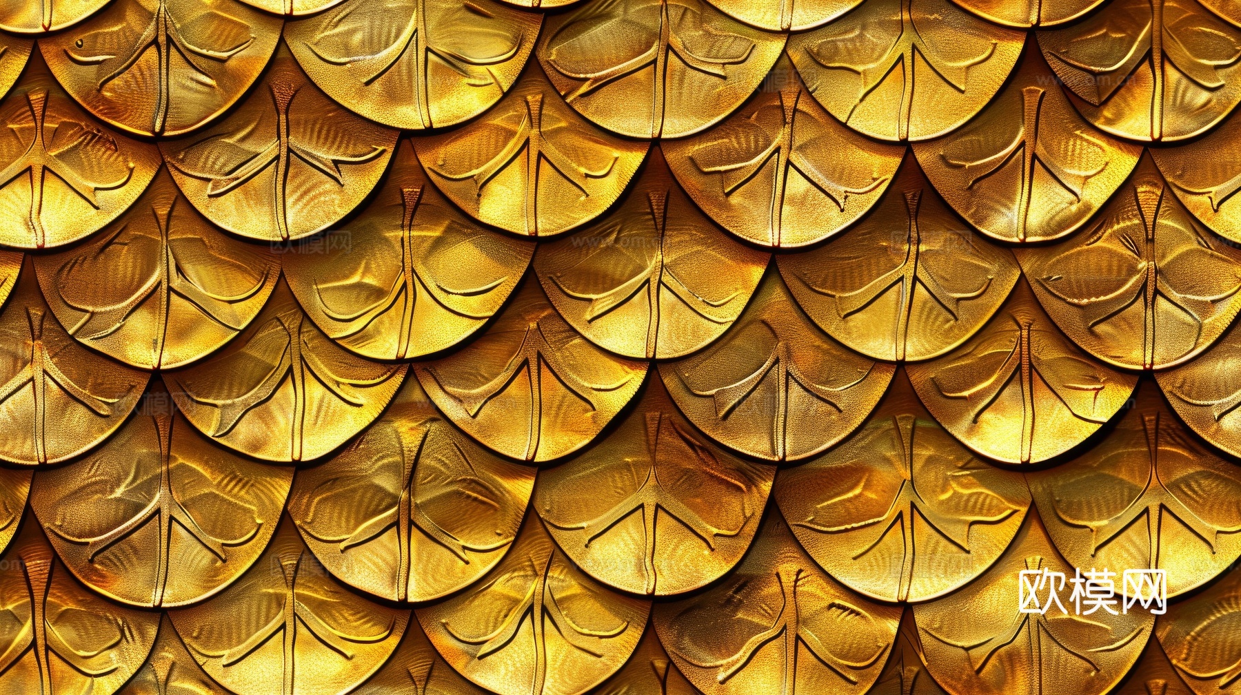 金属金箔黄金涂抹下载（渲染图6）