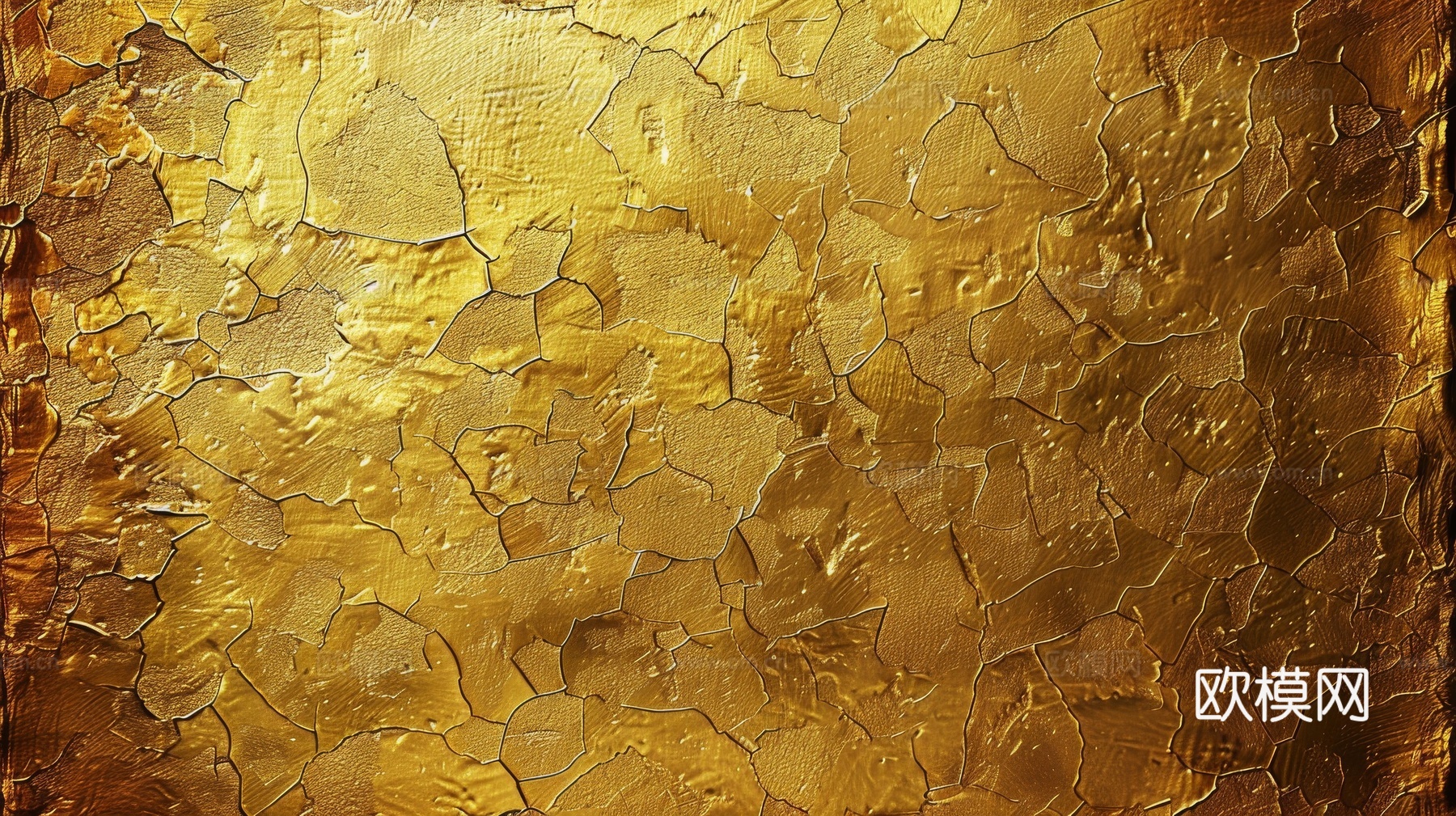 金属金箔黄金涂抹下载（渲染图2）