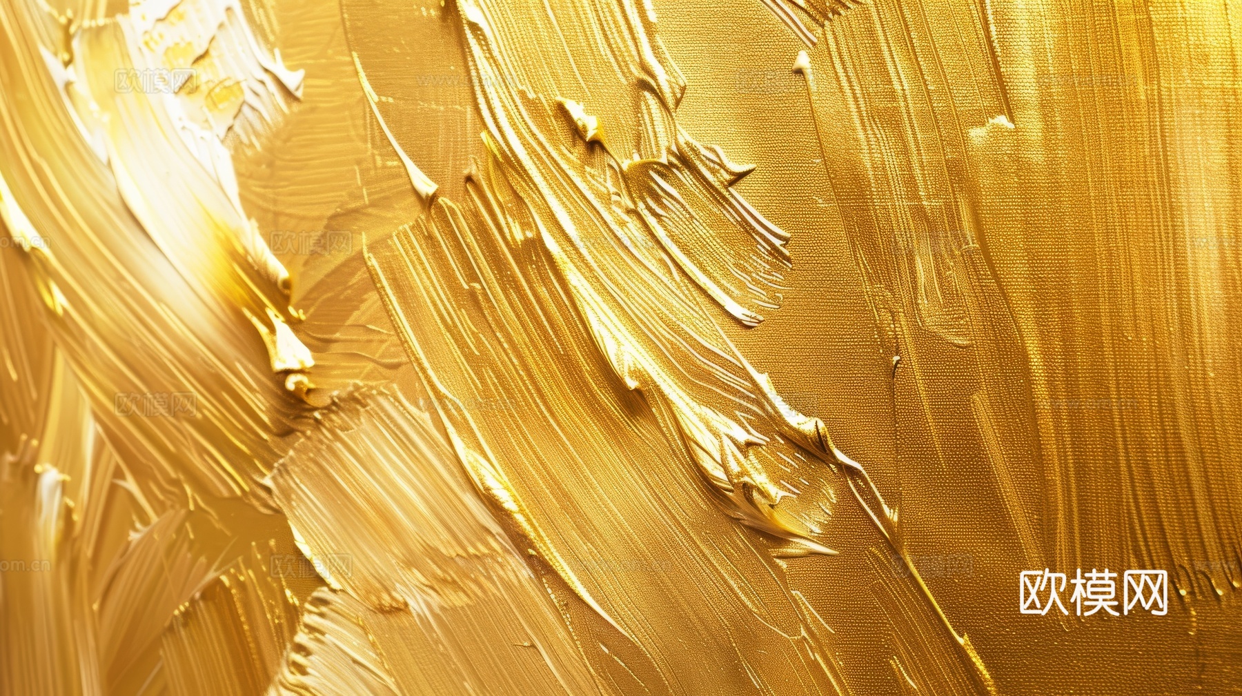 金属金箔黄金涂抹下载（渲染图2）
