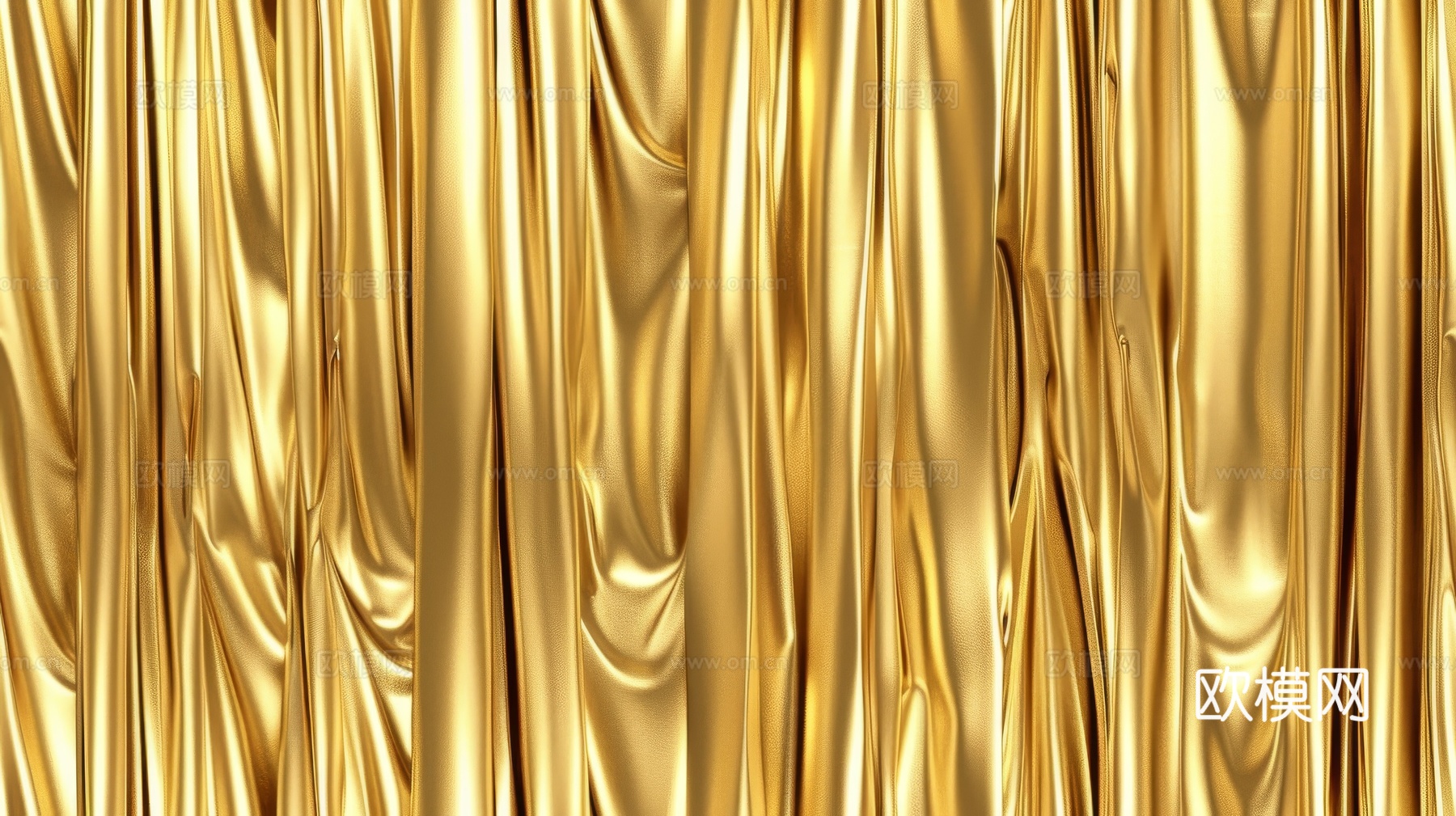 金属金箔黄金涂抹下载（渲染图4）