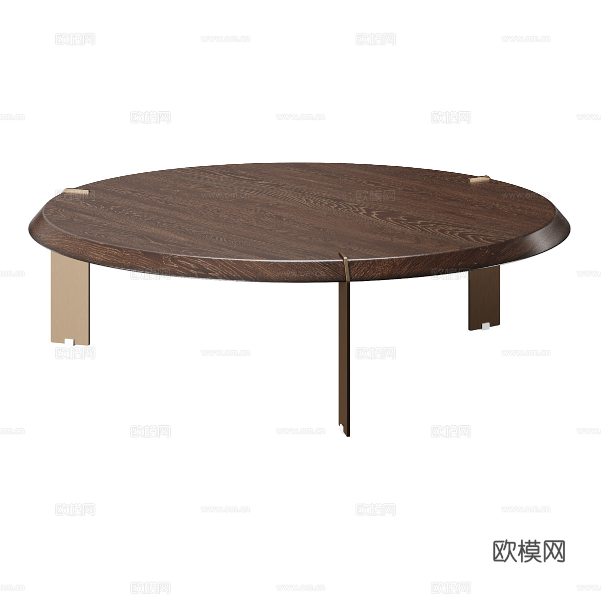 现代意式轻奢茶几3d模型