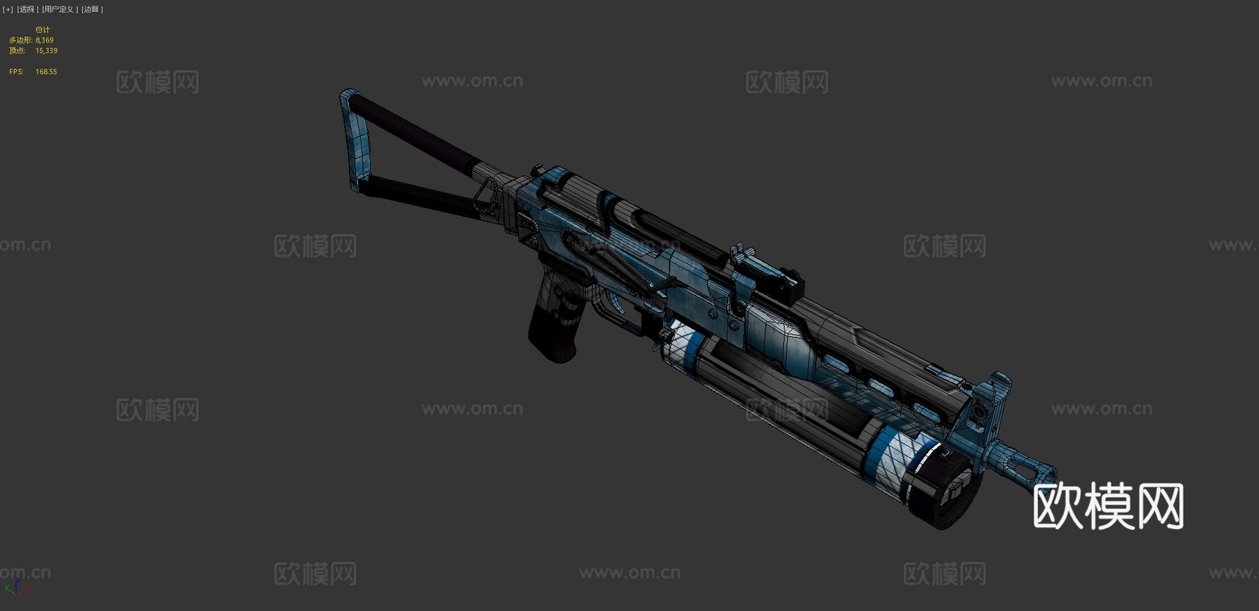 PP-Bizon - 尖端3d模型