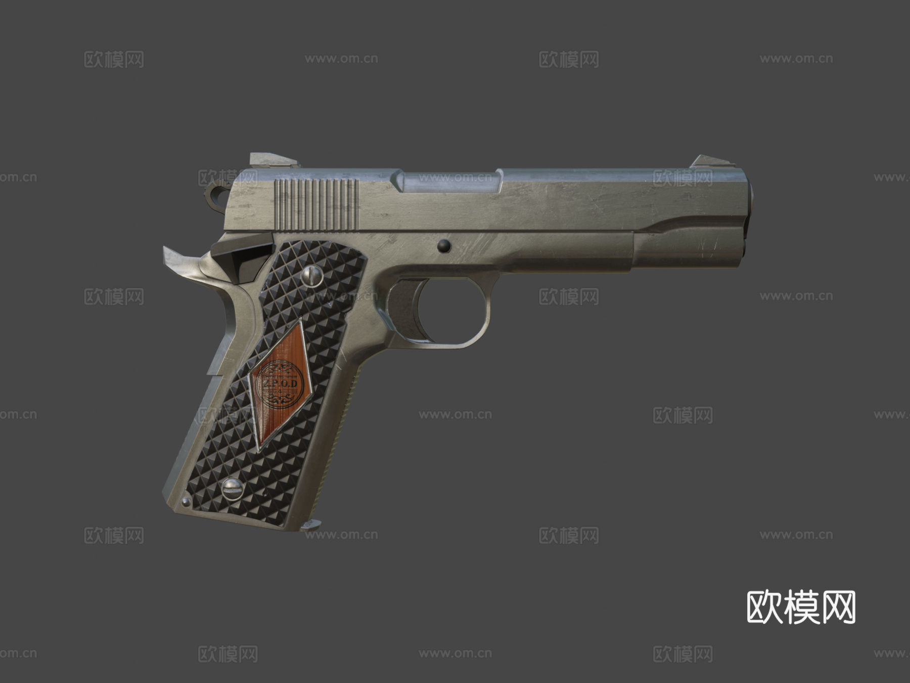 科尔特19113d模型
