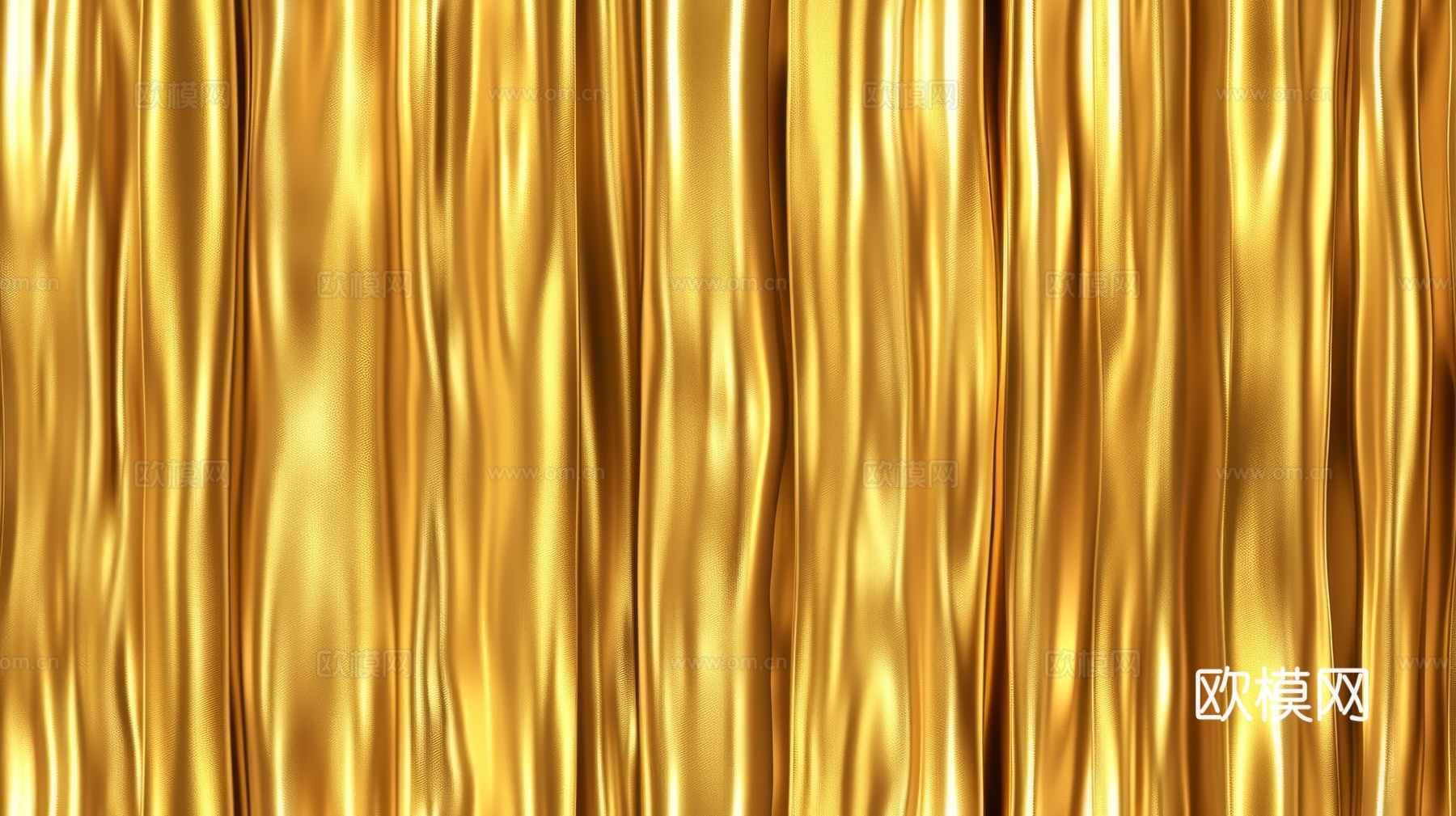 金属金箔黄金涂抹下载（渲染图3）