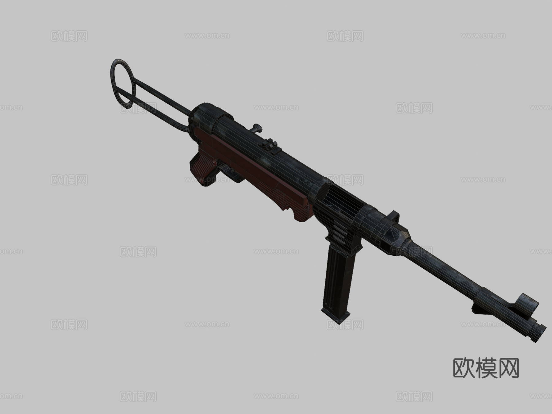 MaschinenPistole 403d模型