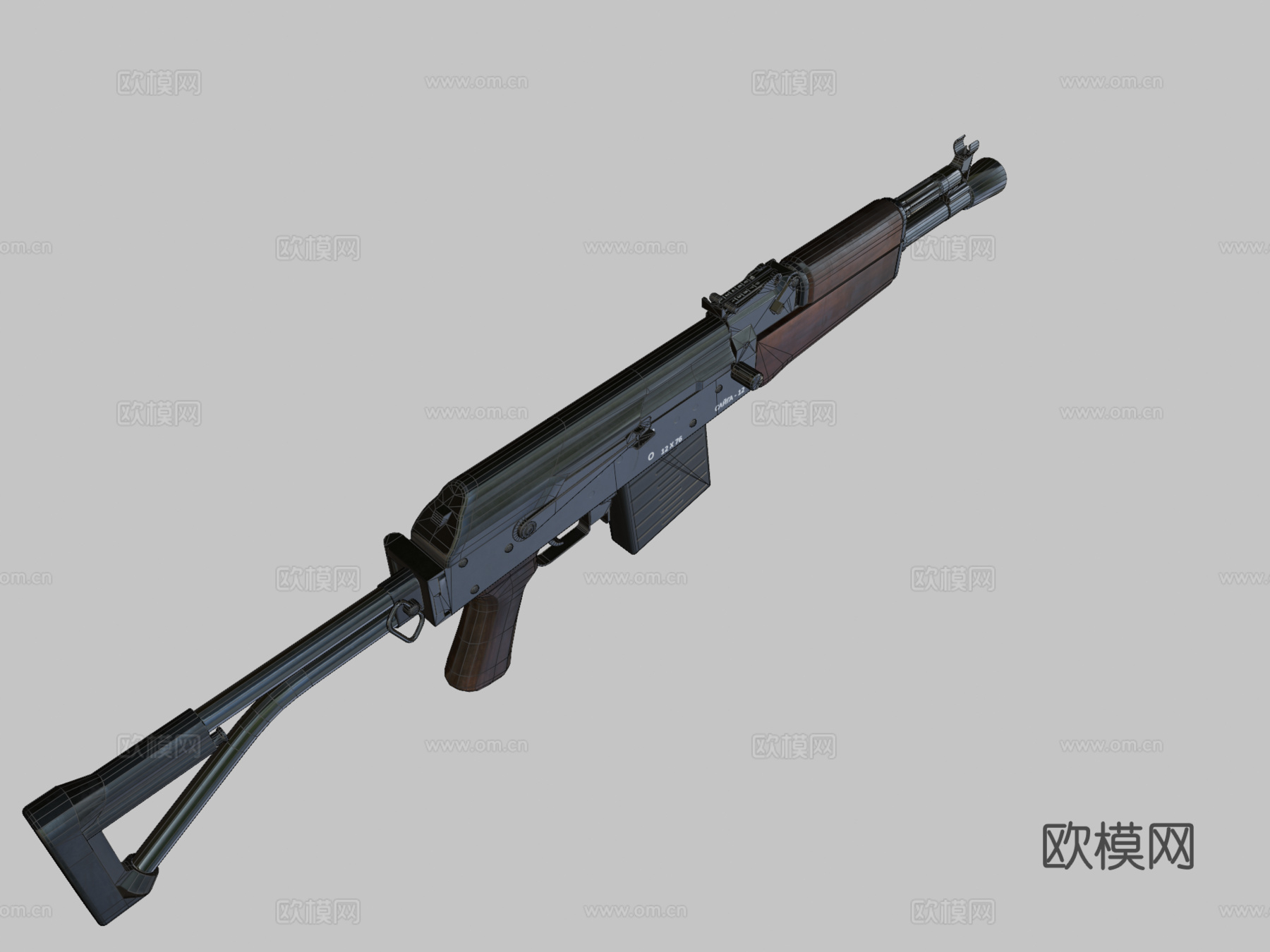 Saiga - 123d模型
