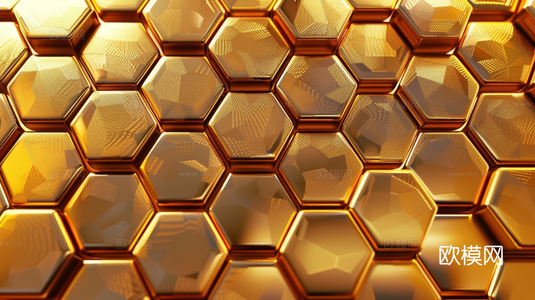 金属金箔黄金涂抹下载（渲染图4）